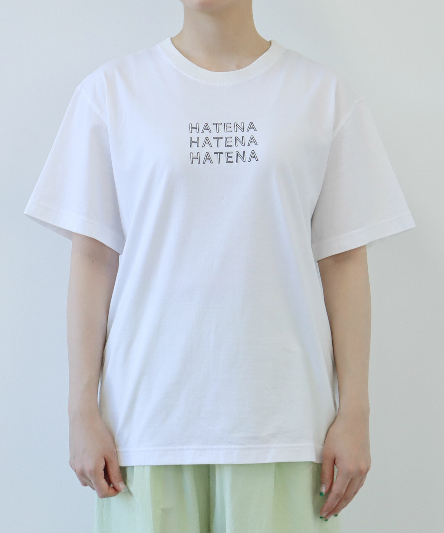 AMBIDEX Store HATENA×OKI KENICHI T-シャツ size1(F ホワイト): FLAT 