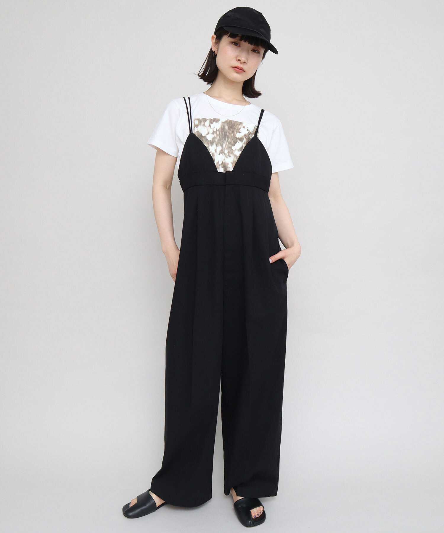 t.kuma101さま専用 AMBIDEX Store 〇セミコーマ天竺 フォト プリント チビ Tシャツ