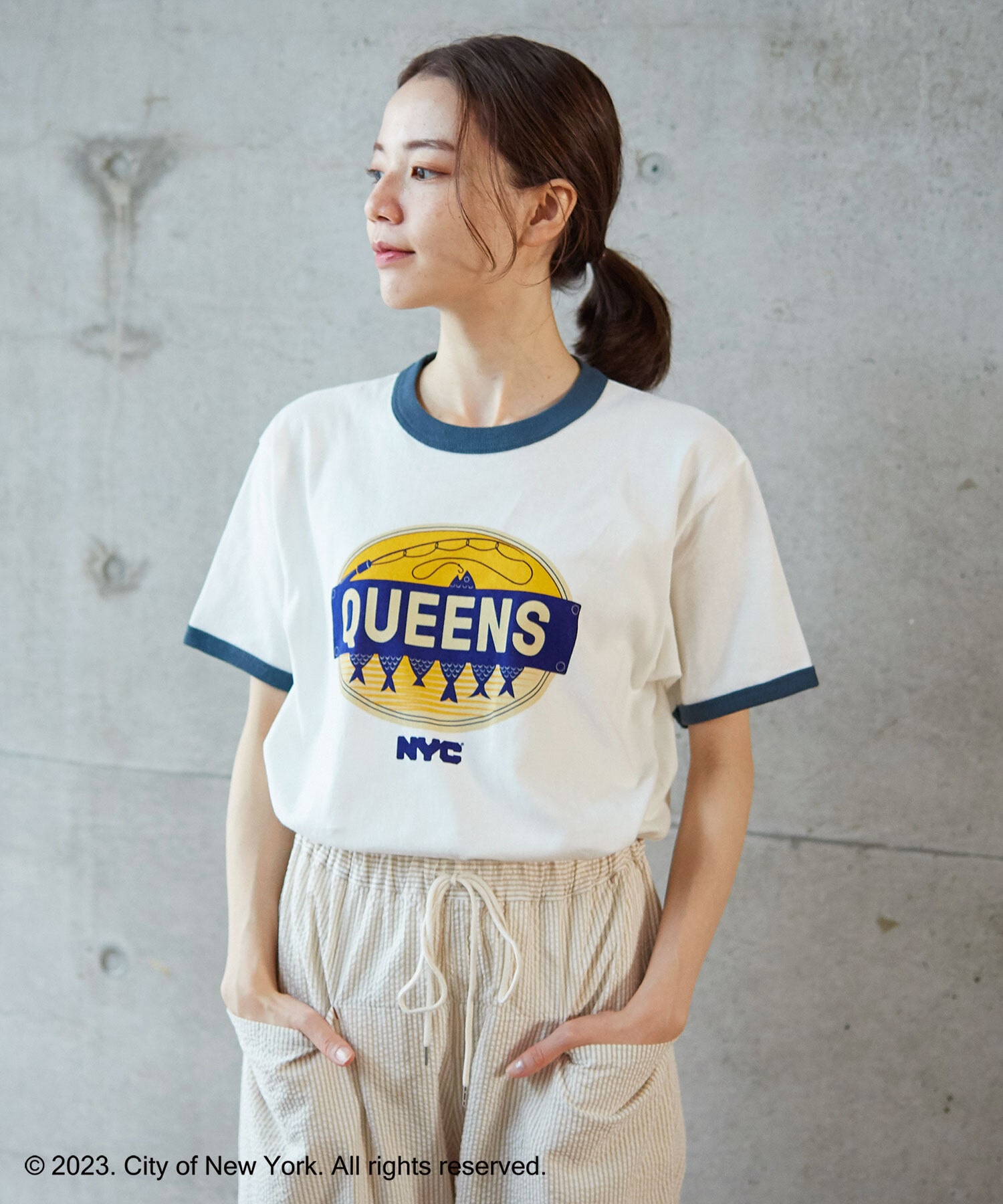 サンド　価格比較　YORK　T-SHIRT　ニューヨークバースト　OGロゴ　Tシャツ　BURST　メンズ　NEW　OG　-SAND-　TEE　CIRCLE