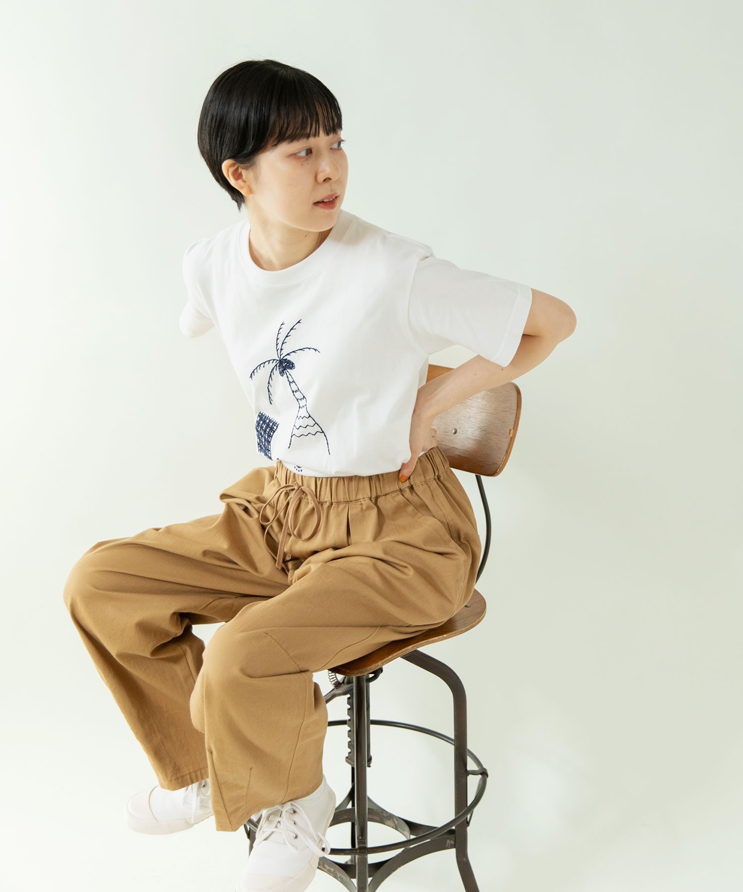 モデル:身長158cm