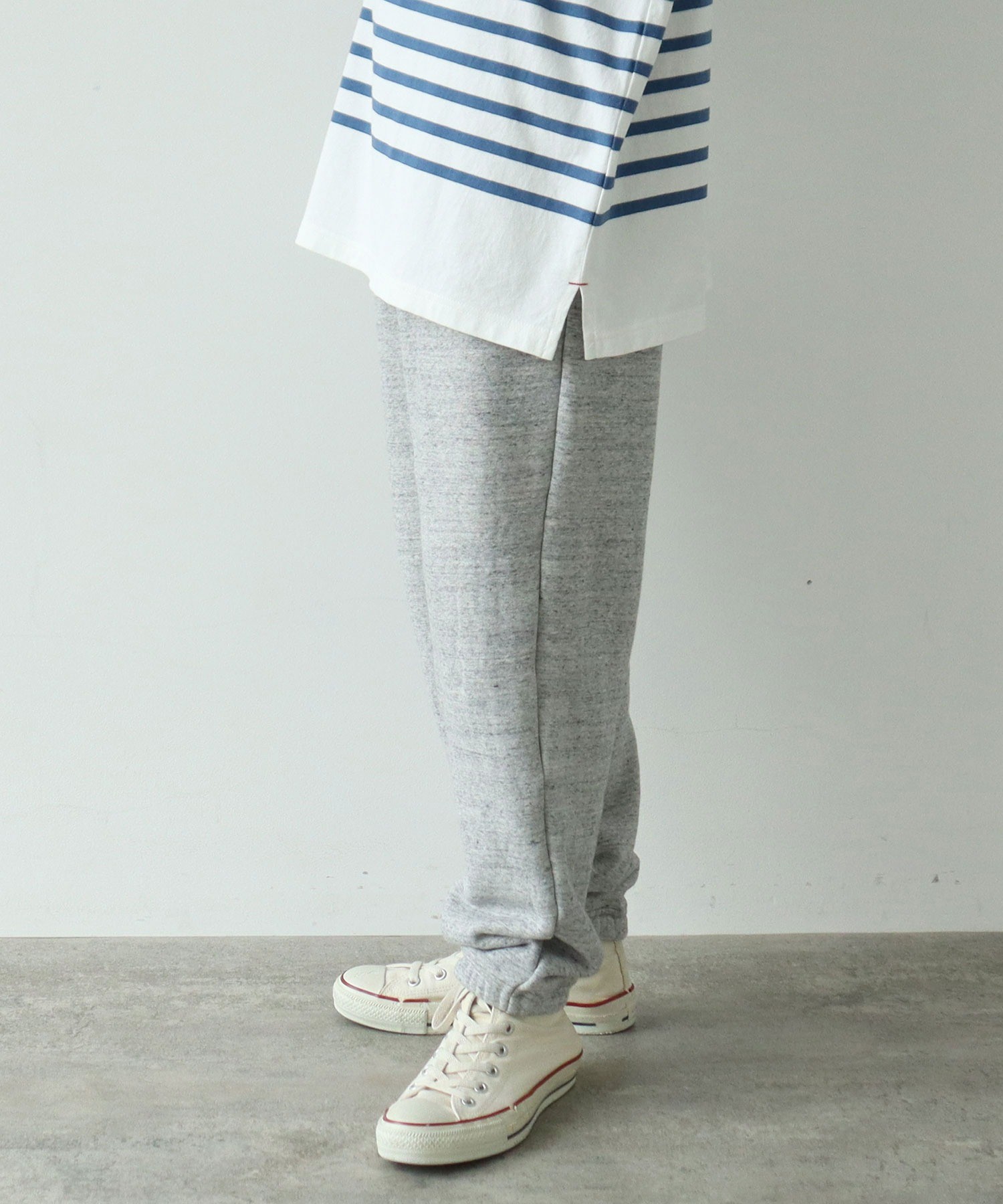 AMBIDEX Store △○NAVYS フレンチテリー スウェットパンツ(F グレー