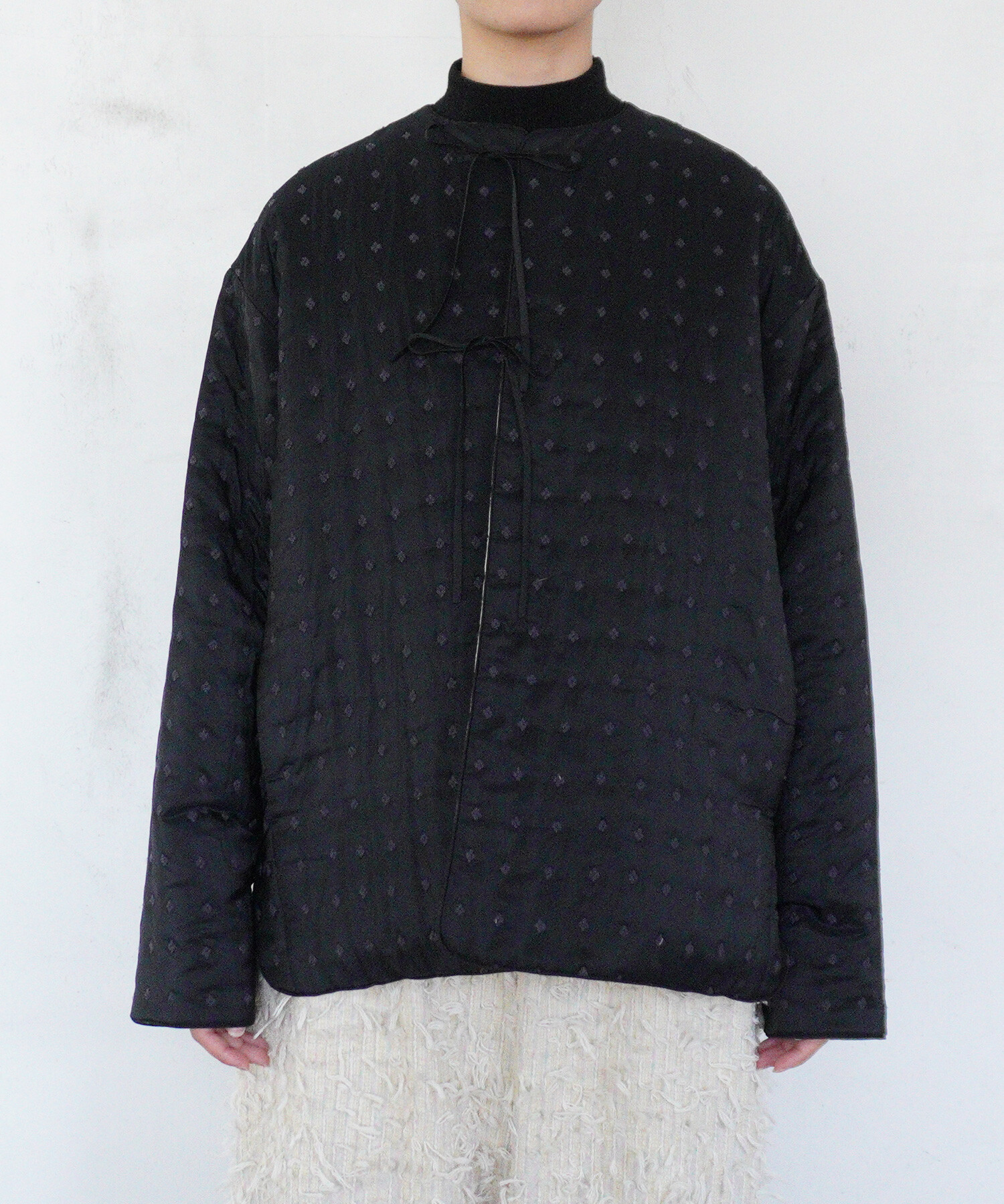 AMBIDEX Store 【予約販売】〇flower dot quilt jacquard