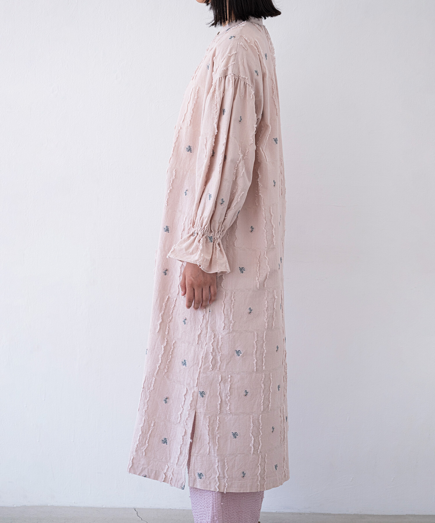 AMBIDEX Store 【予約販売】〇fleurs lace jacquard ギャザー