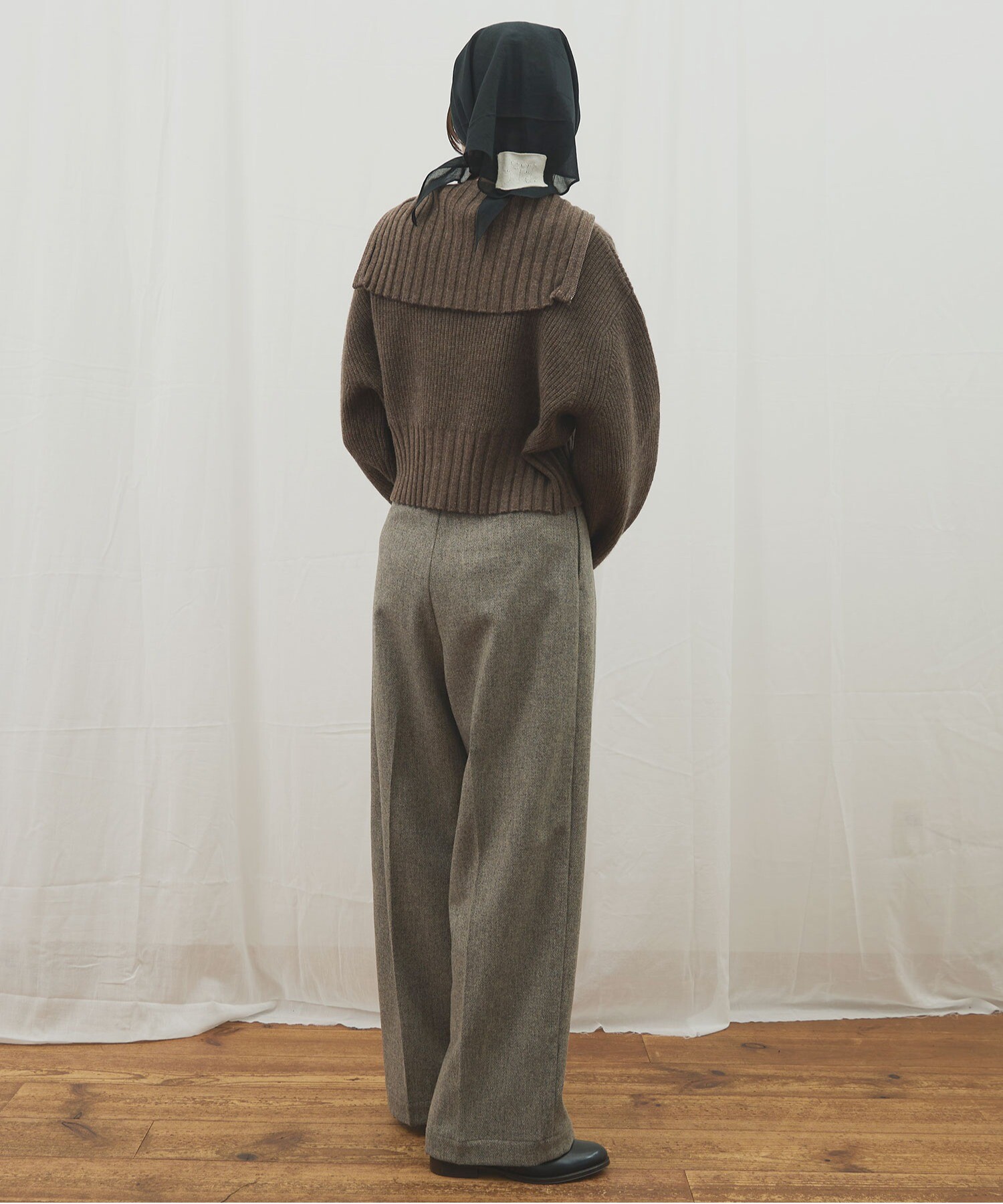 AMBIDEX Store 〇AIR WOOL zip cardigan(F コゲチャ): l'atelier du savon