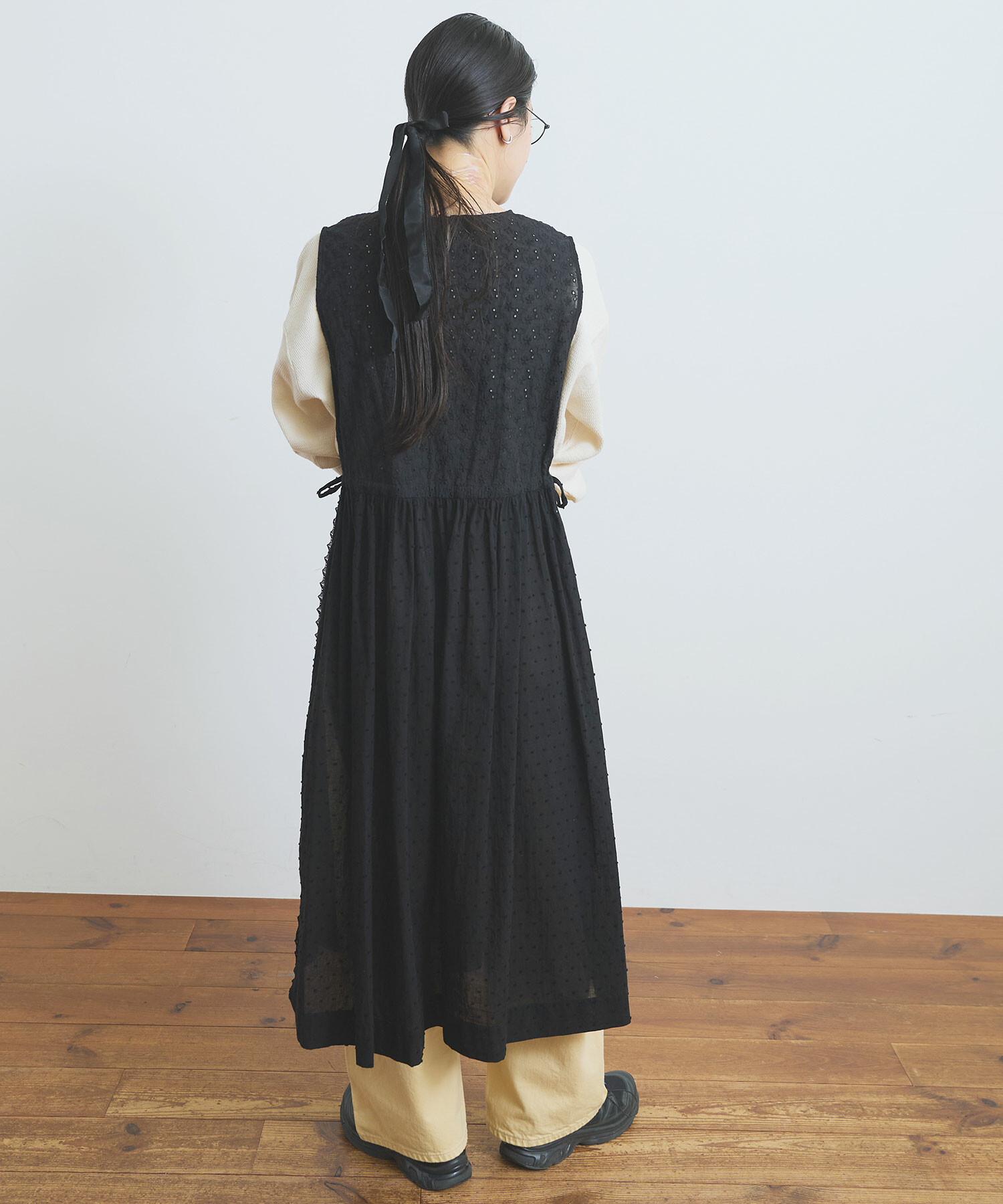 AMBIDEX Store ○Minmin apron dress(F クロ): l'atelier du savon