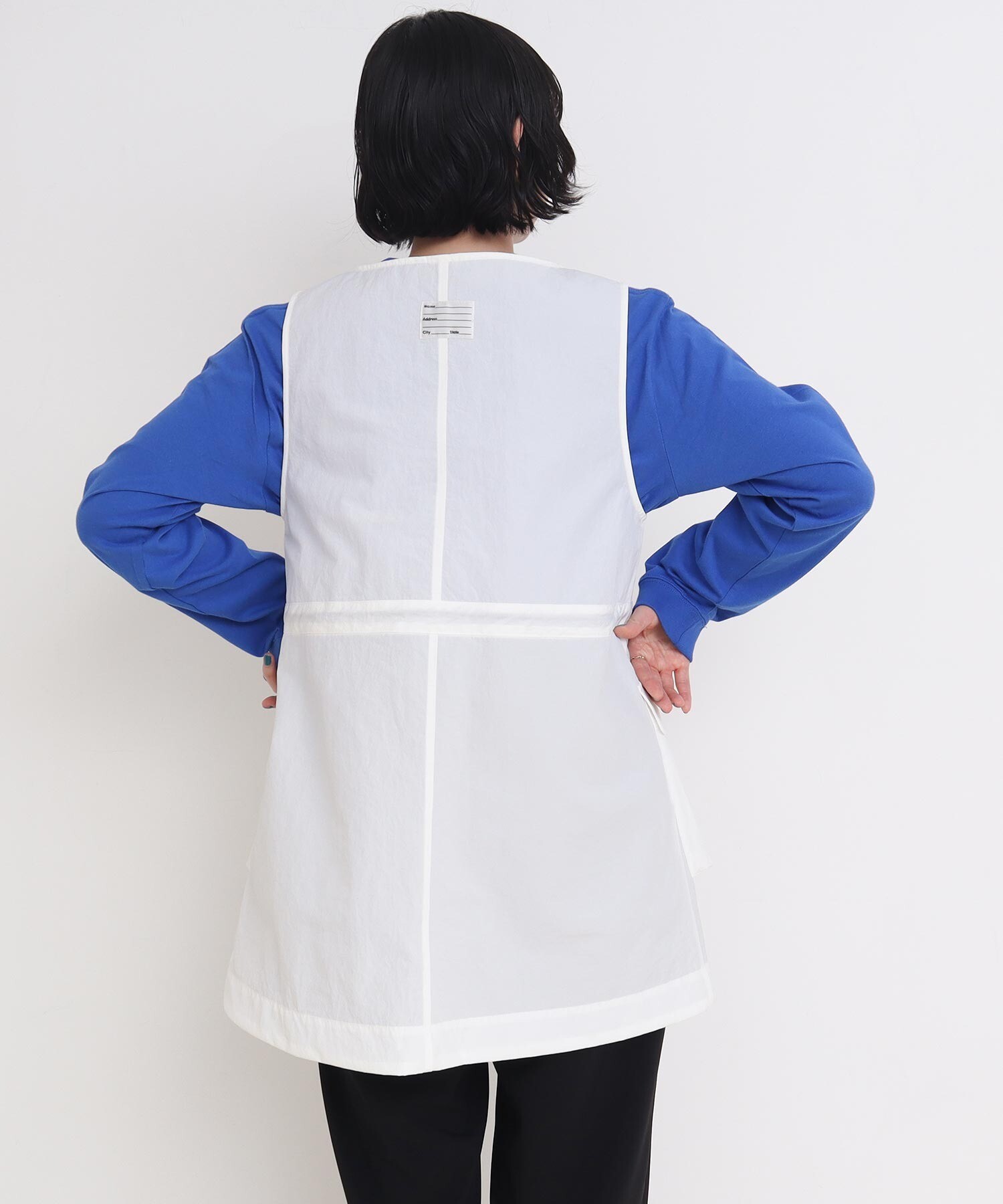 AMBIDEX Store ○Nylon dyed tusser ミニワンピ(F クロ): l