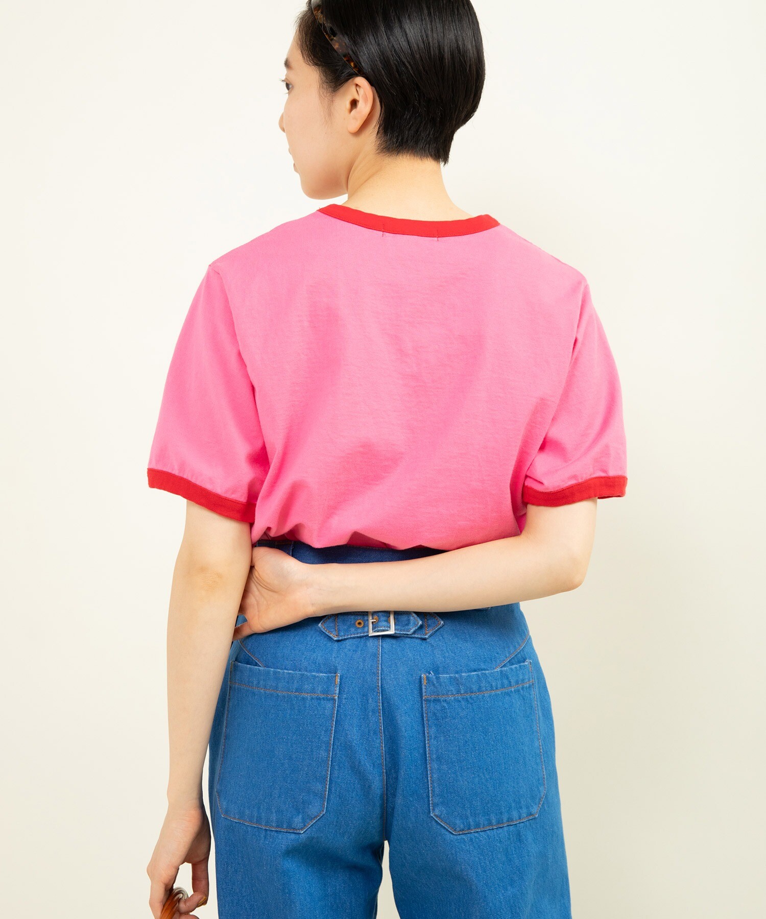 C&amp;K R.T.K Tシャツ　２枚 AMBIDEX Store ○40/2天竺 SOCKSリンガーTシャツ(F コン): CHILD
