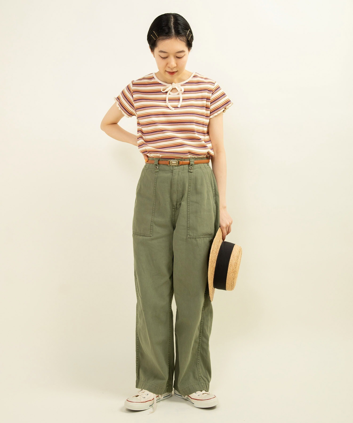 モデル:身長158cm