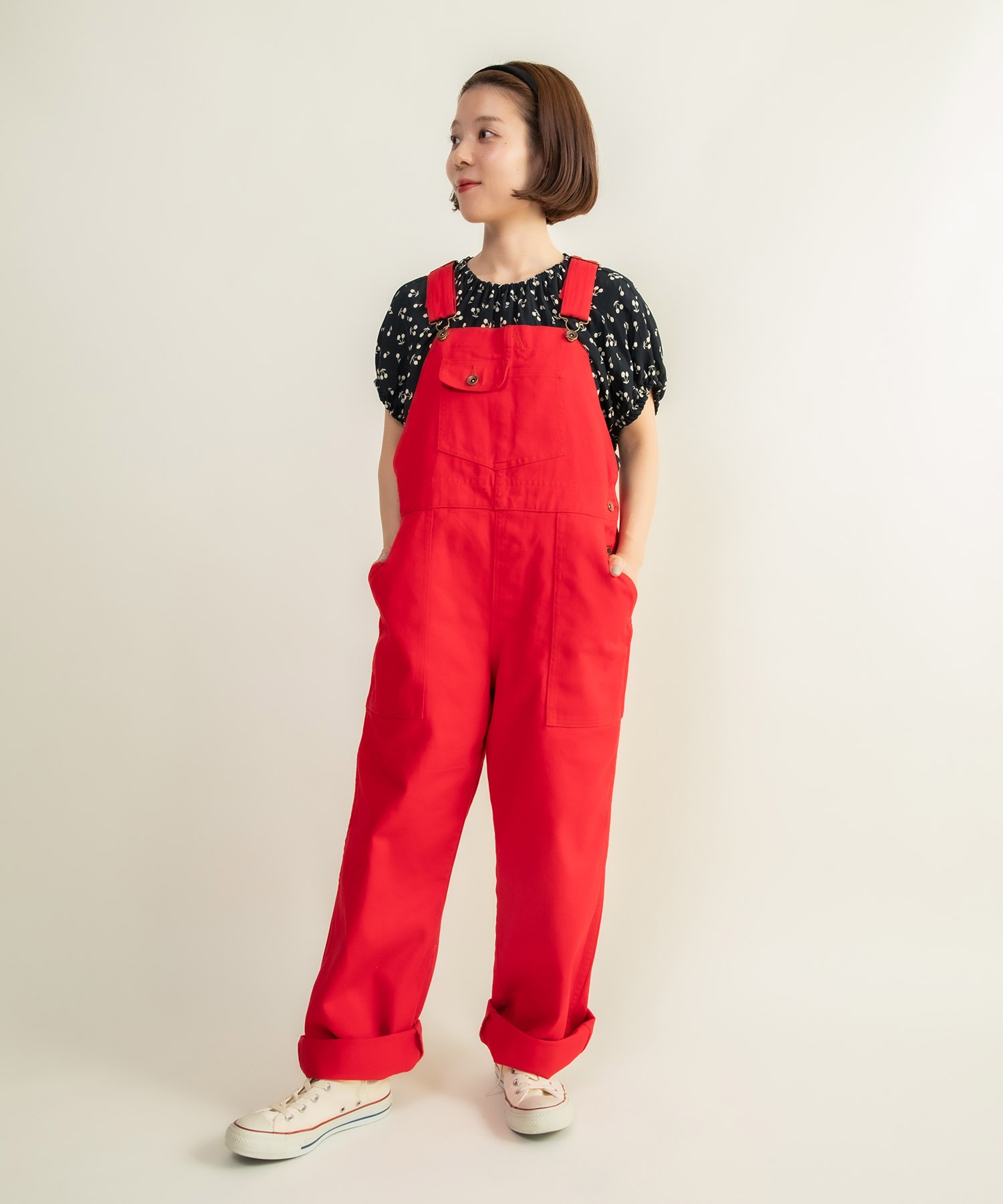 Randy デニム　サロペット Randy 【美品】完売品大人デニムサロペット - メルカリ
