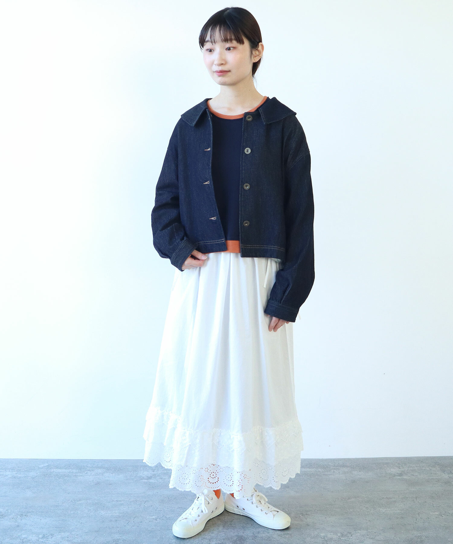 AMBIDEX Store △〇 7.7oz デニムブルゾン(F コン): bulle de savon