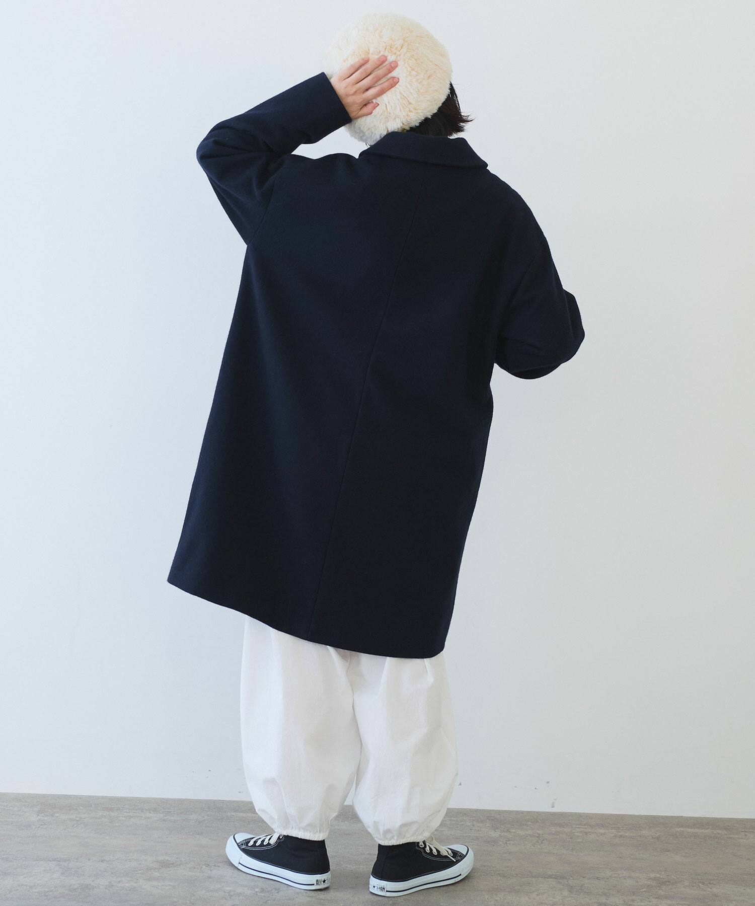 AMBIDEX Store 〇 super100 スイビ ステンカラーコート(F コン): bulle