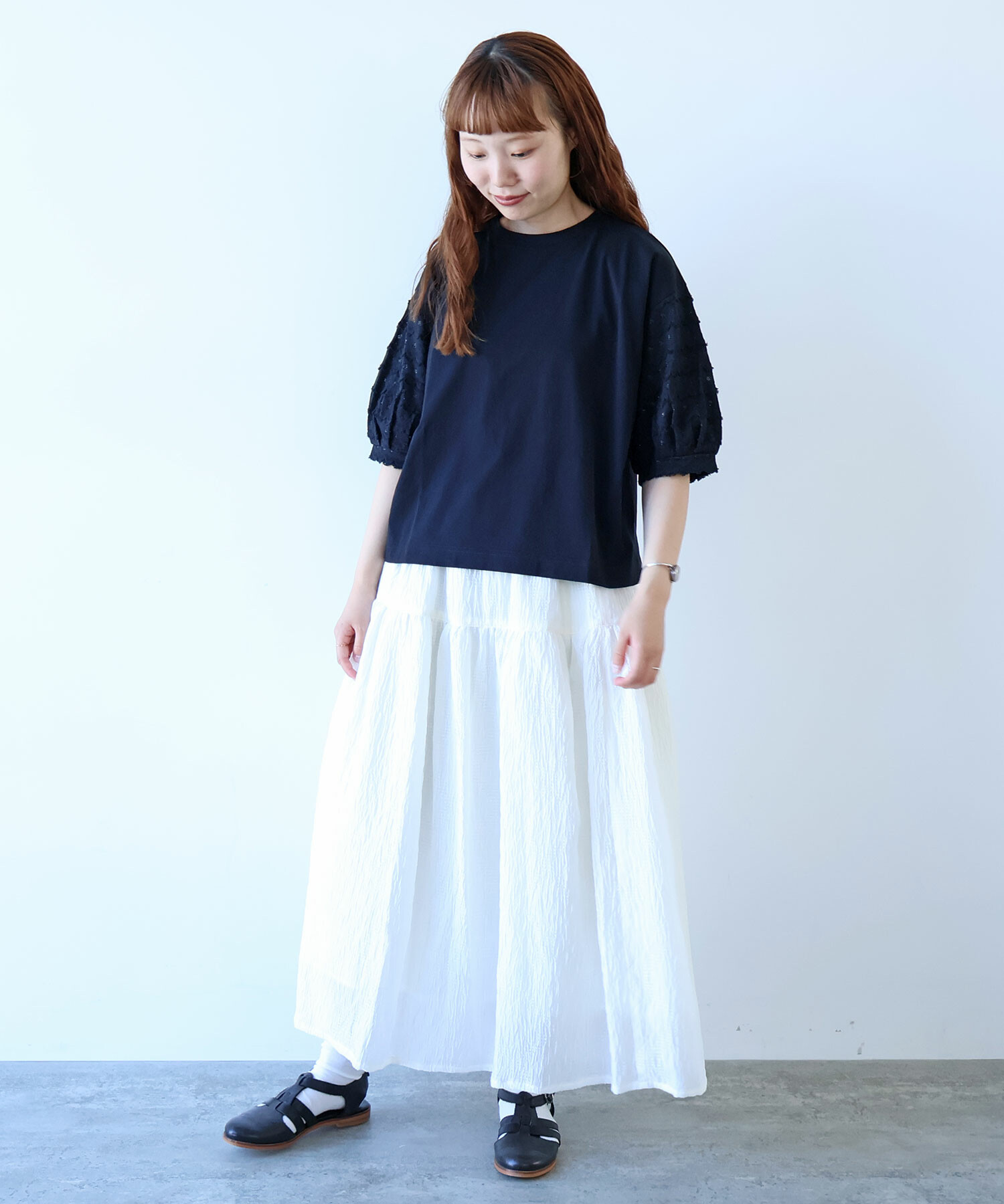 AMBIDEX Store ○〇 naminami レース プルオーバー(F シロ): bulle de