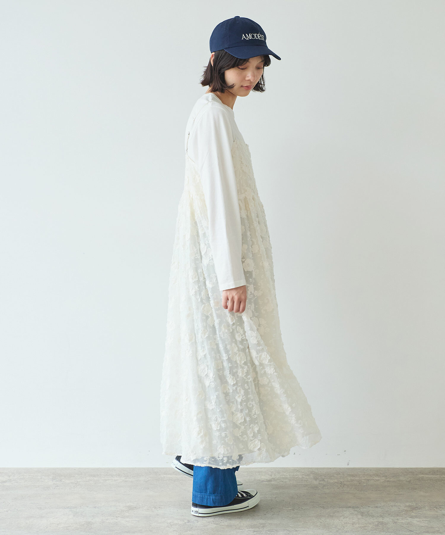 【極美品】パーリーゲイツ　24AW ストレッチタックジャガード線画馬柄ワンピース 極美品】パーリーゲイツ 24AW ストレッチタックジャガード線画馬柄