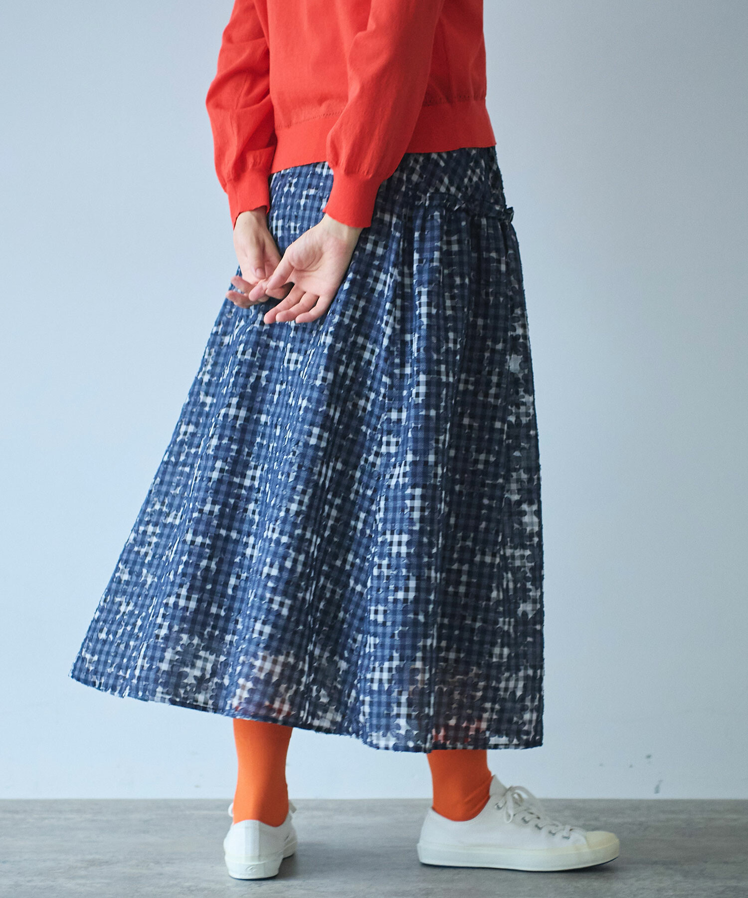 *Hana* オーダーページ AMBIDEX Store 〇 gingham × hana opal ベスト(F アカ): bulle