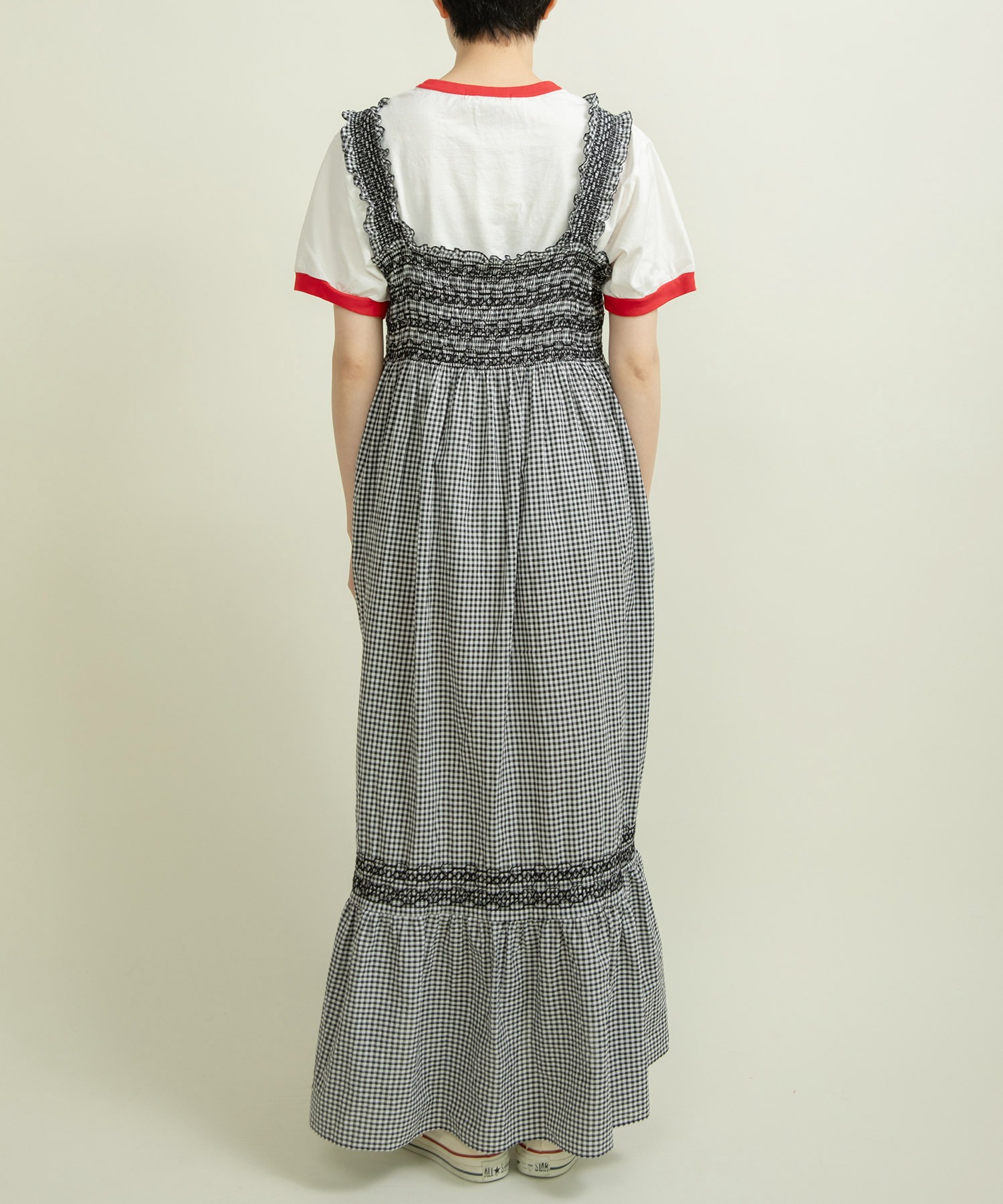 Amazon.co.jp: 少女のスモッキングワンピース―100~130cmの実物