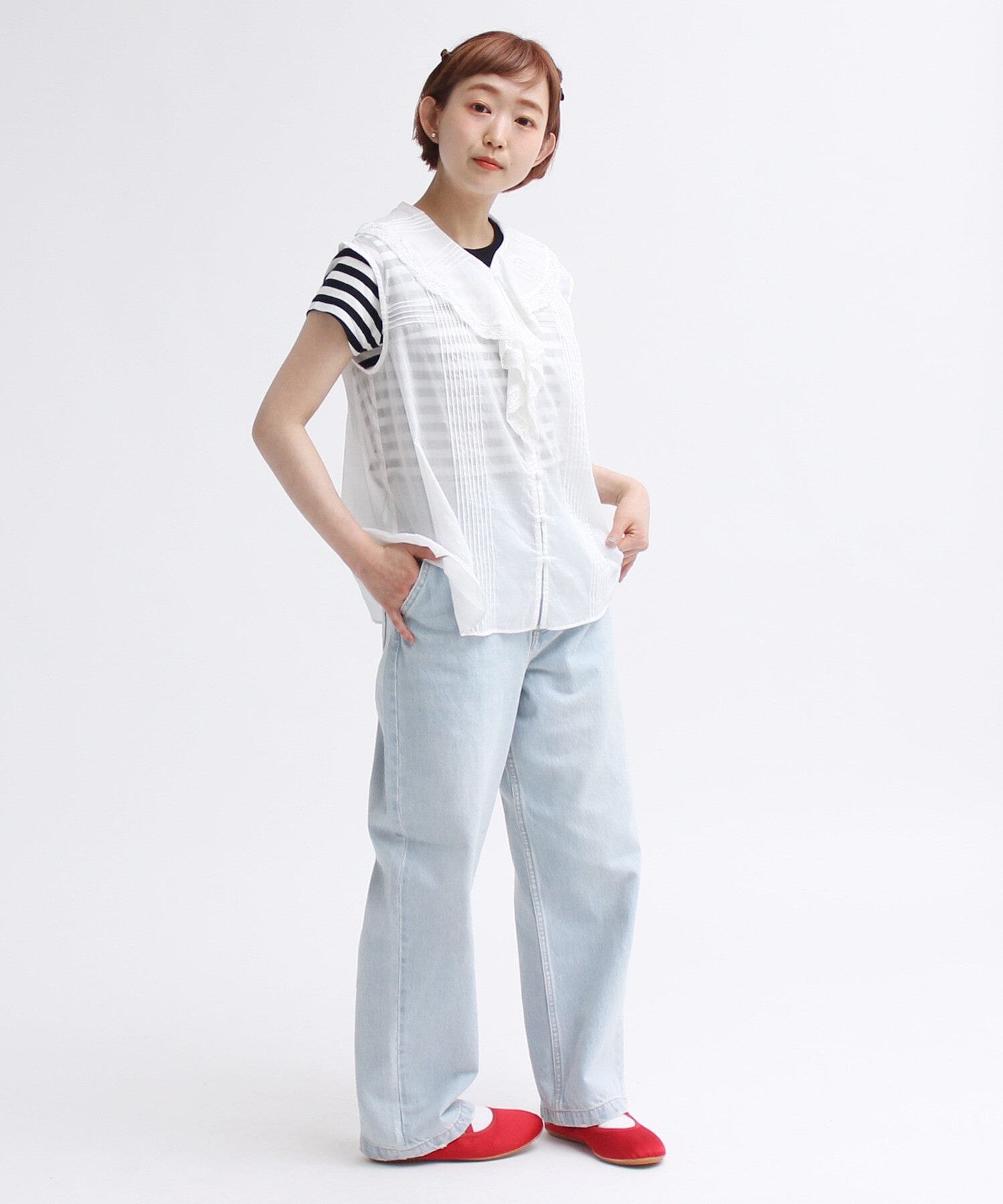モデル 150cm size:S