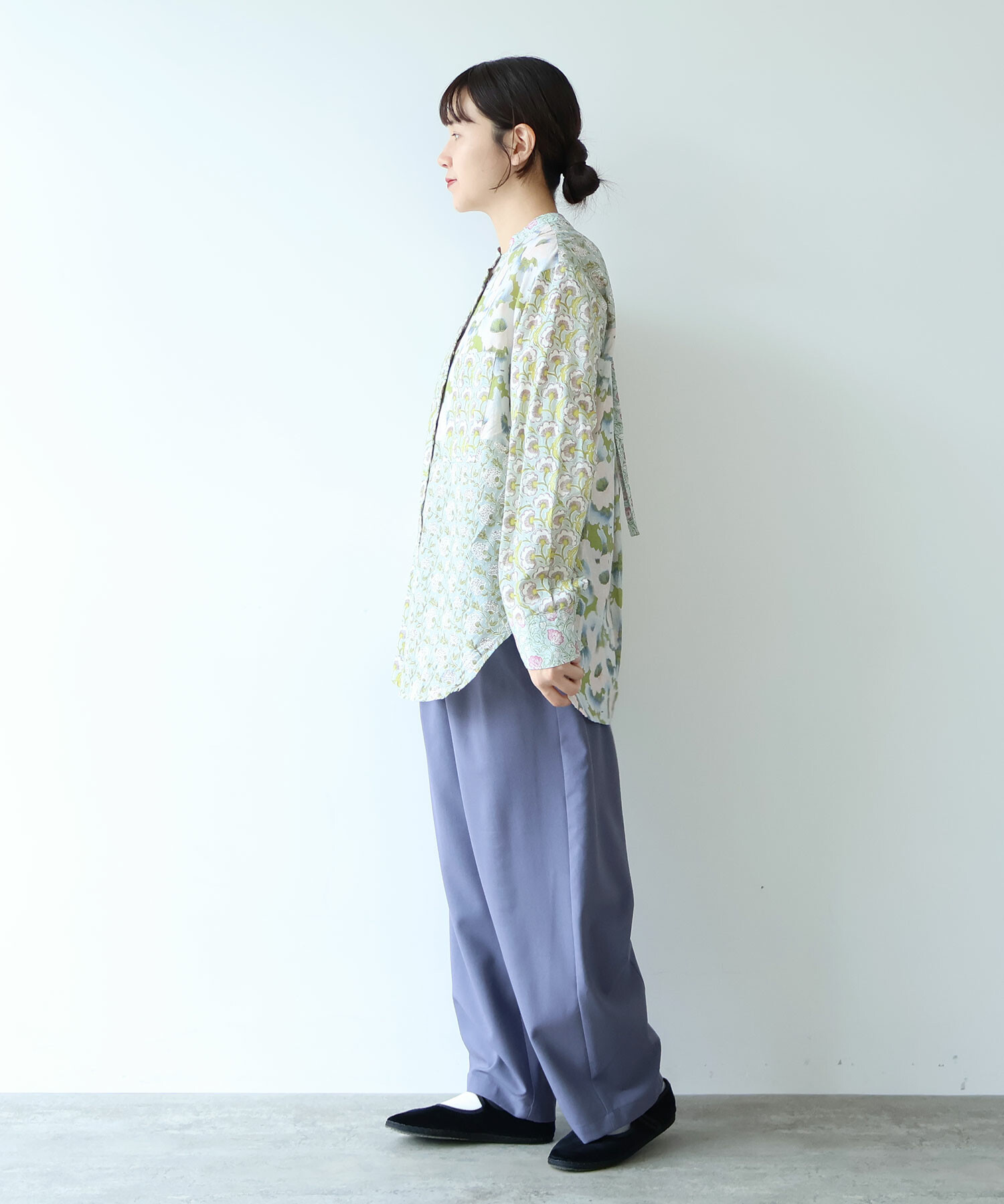 AMBIDEX Store ○switching print シャツ(F マルチ01): yuni