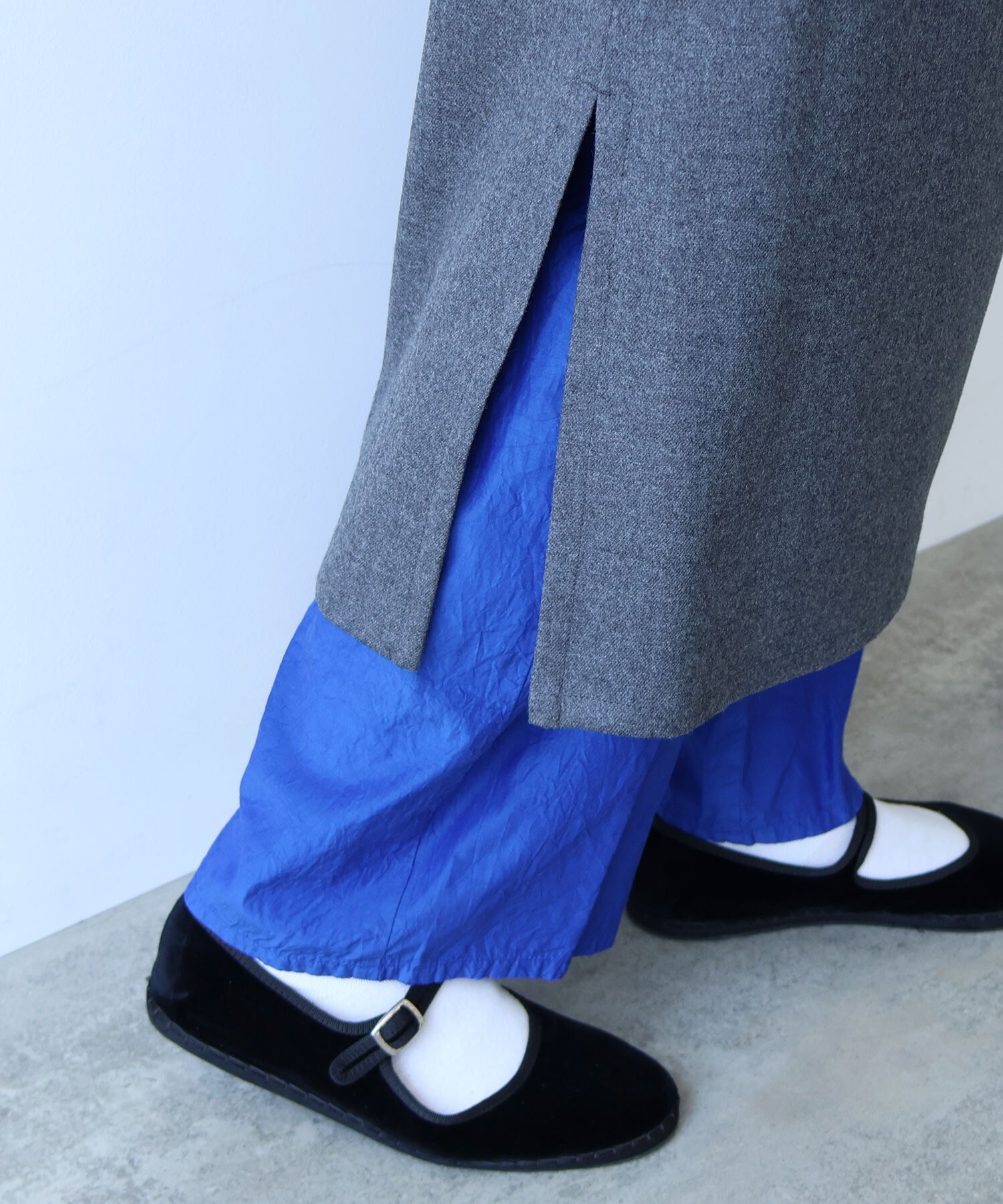 AMBIDEX Store washable wool strings キャミワンピース (F クロ): yuni