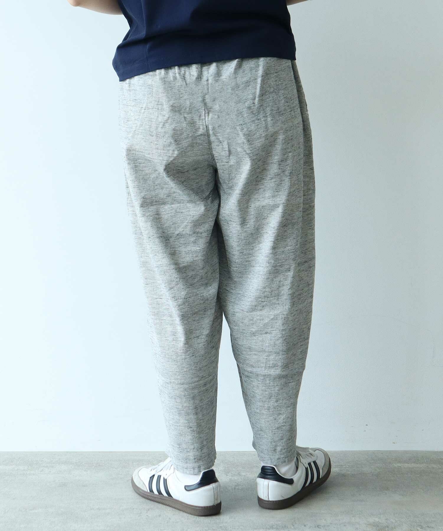 AMBIDEX Store △○CHIJIMI EASY パンツ(F 杢GREY): FLAT-cic-HATENA