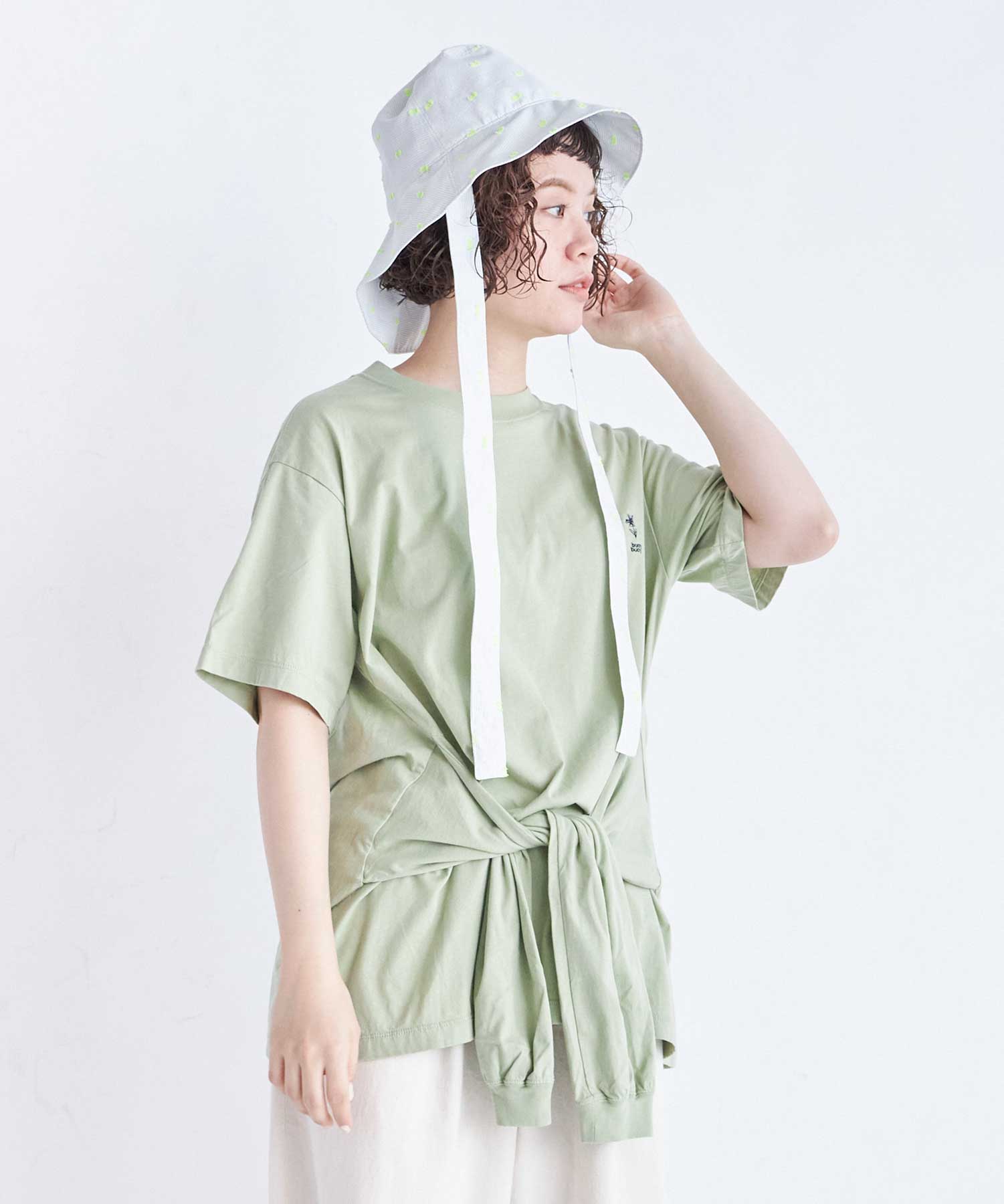 ひよりページ。 AMBIDEX Store ○CUT DOBBY ハット(F BLK×IV): FLAT-cic-HATENA
