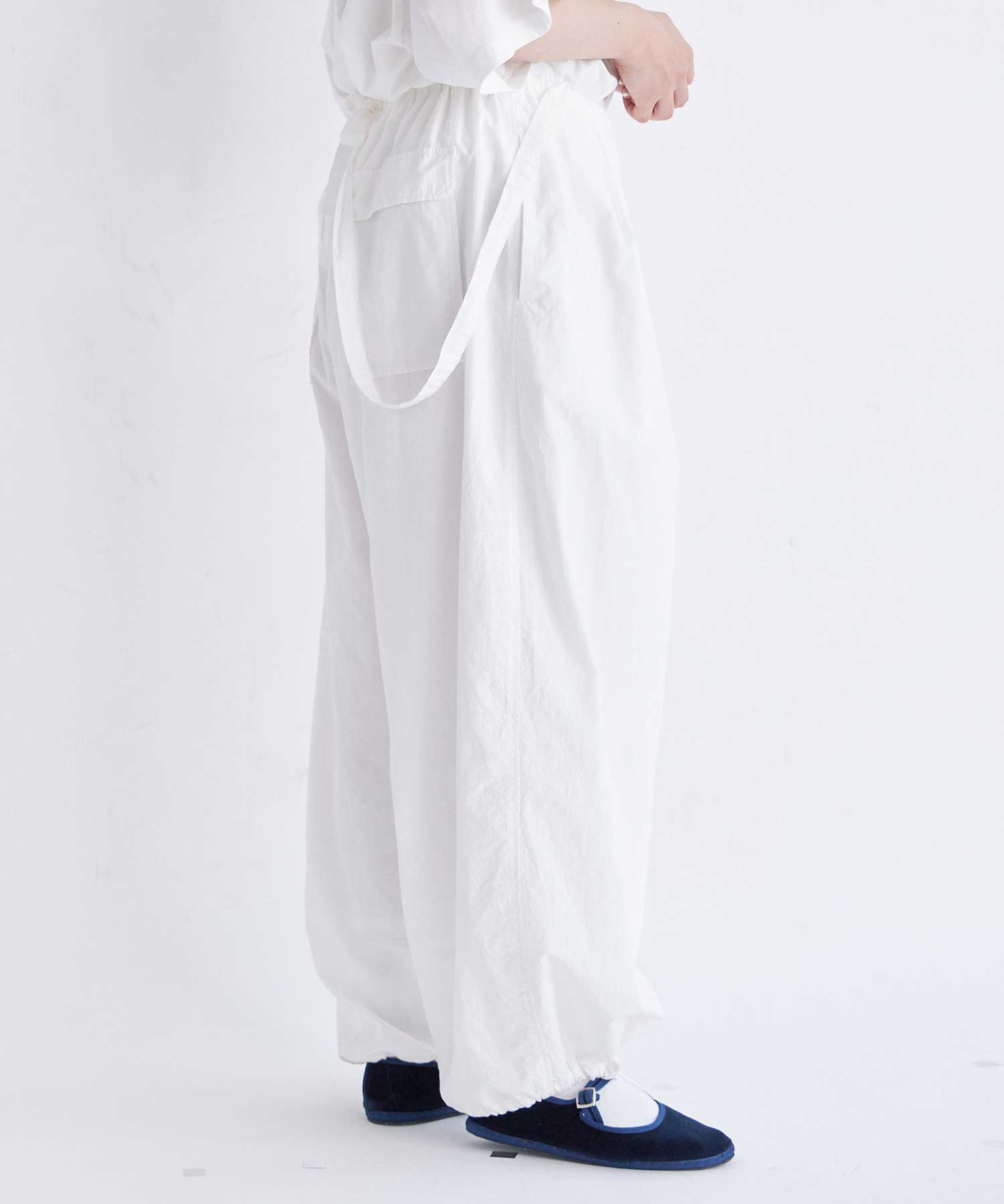 AMBIDEX Store ○ORGANIC LIP-STOP parachute パンツ(F BLACK