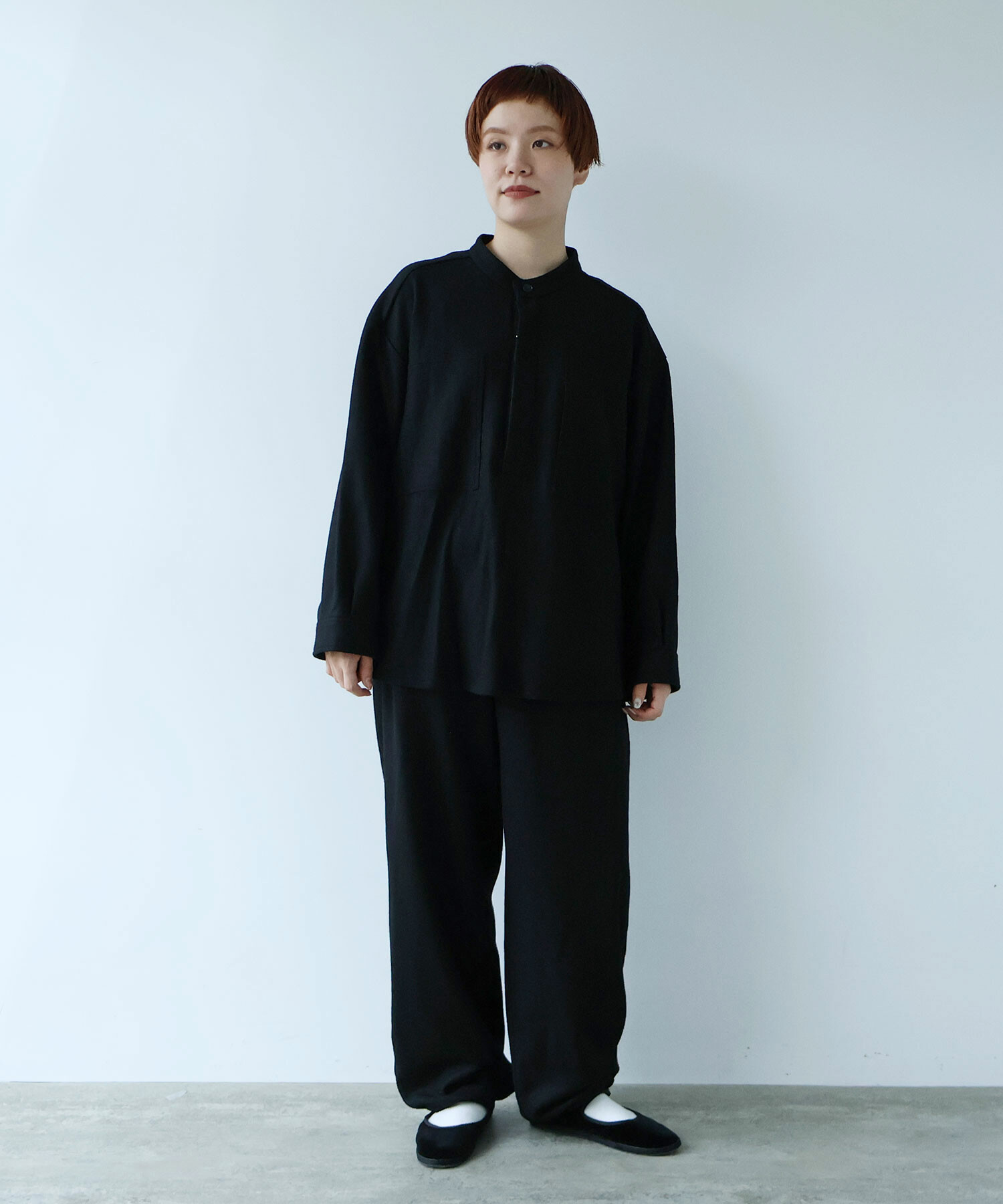 AMBIDEX Store ○スムースソフト圧縮WOOL パンツ(F TOP GREY): buoybuoy