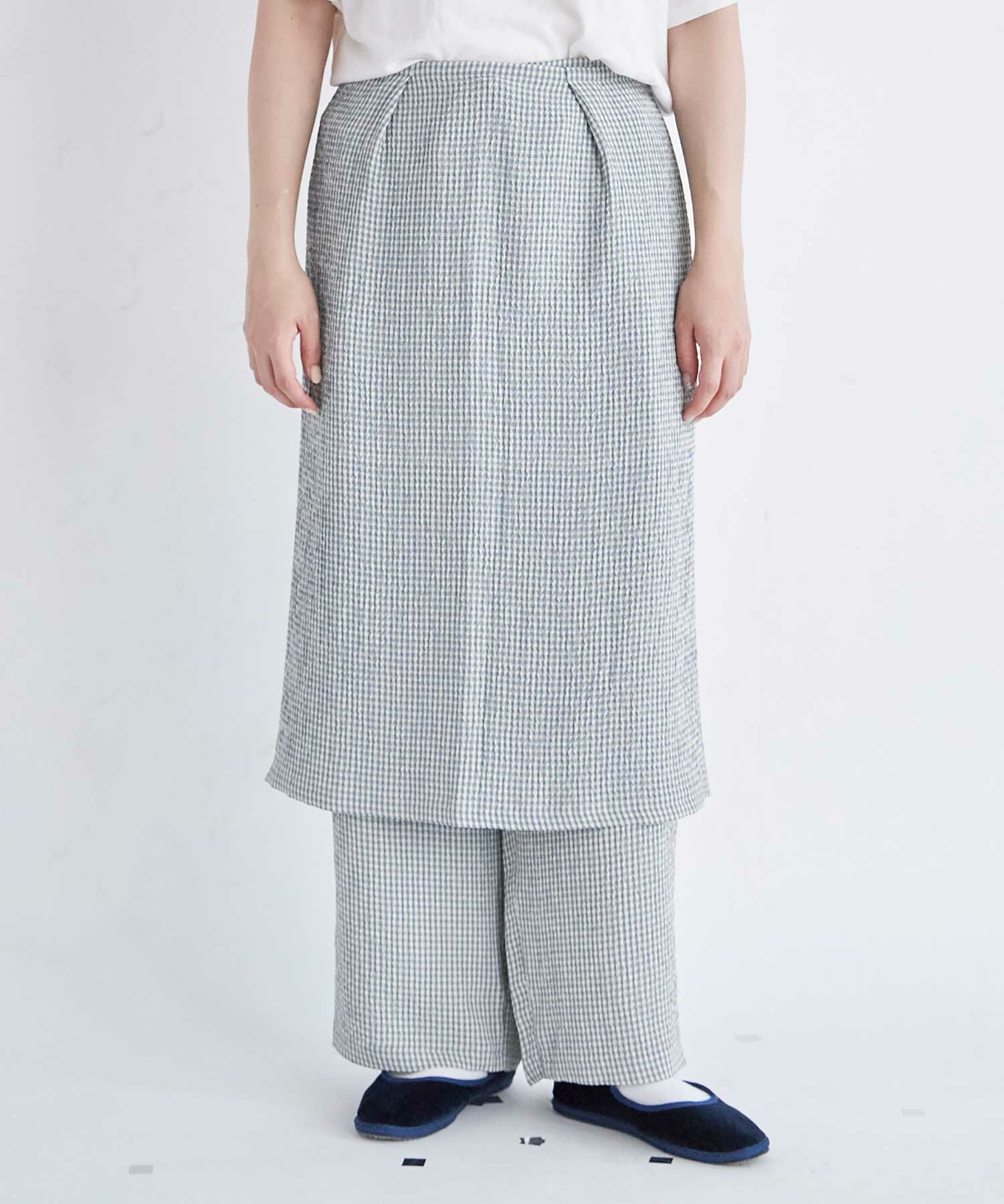 TO BE CHIC⭐︎ギンガムドビースカート⭐︎42サイズ ギンガムドビー スカート(スカート)｜TO BE CHIC(トゥー ビー