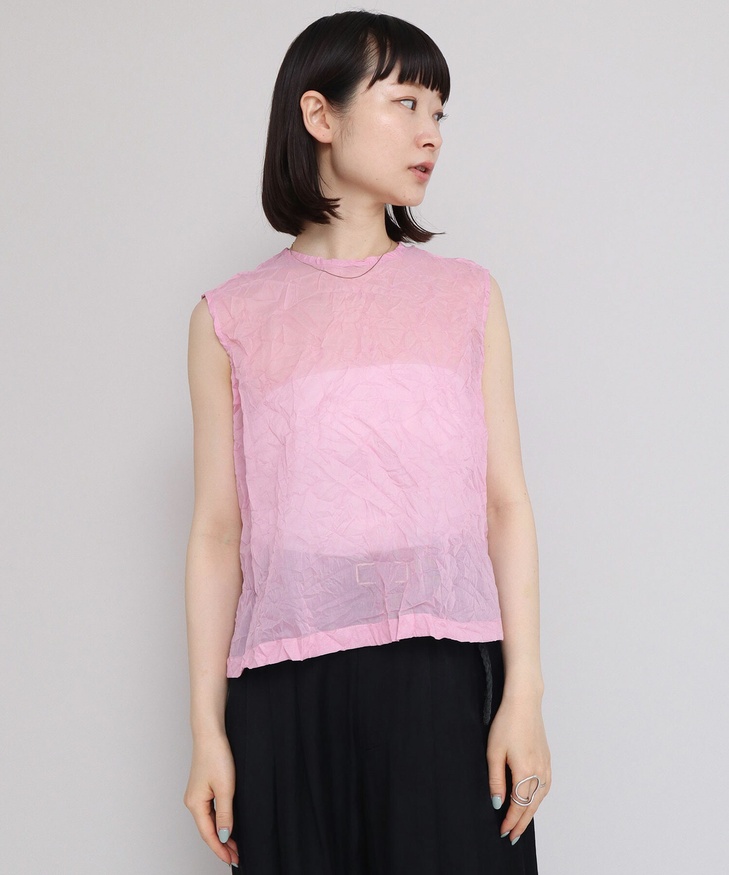 AMBIDEX Store 〇シアーローン キャッチワッシャー ノースリ