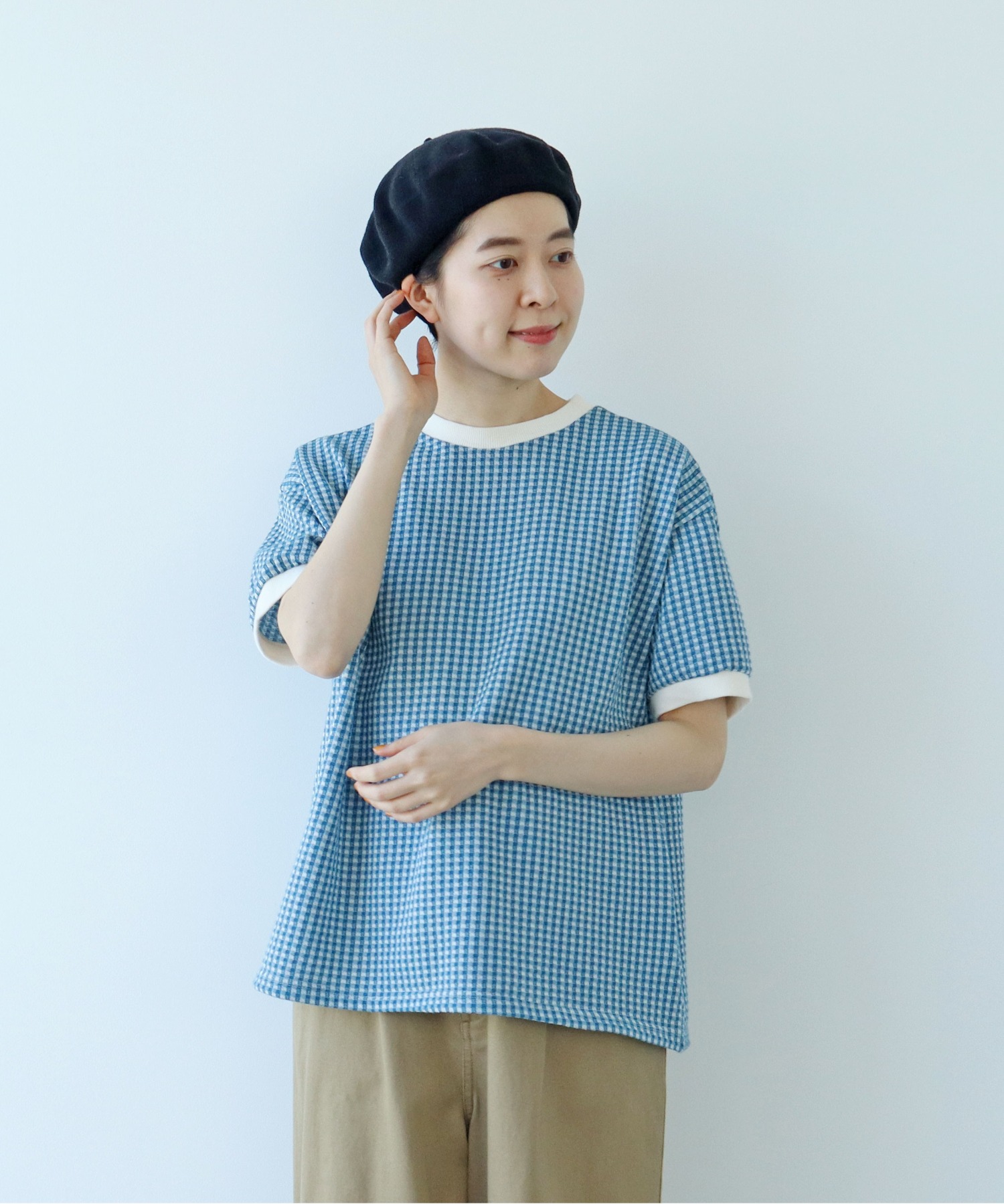 モデル:身長158cm