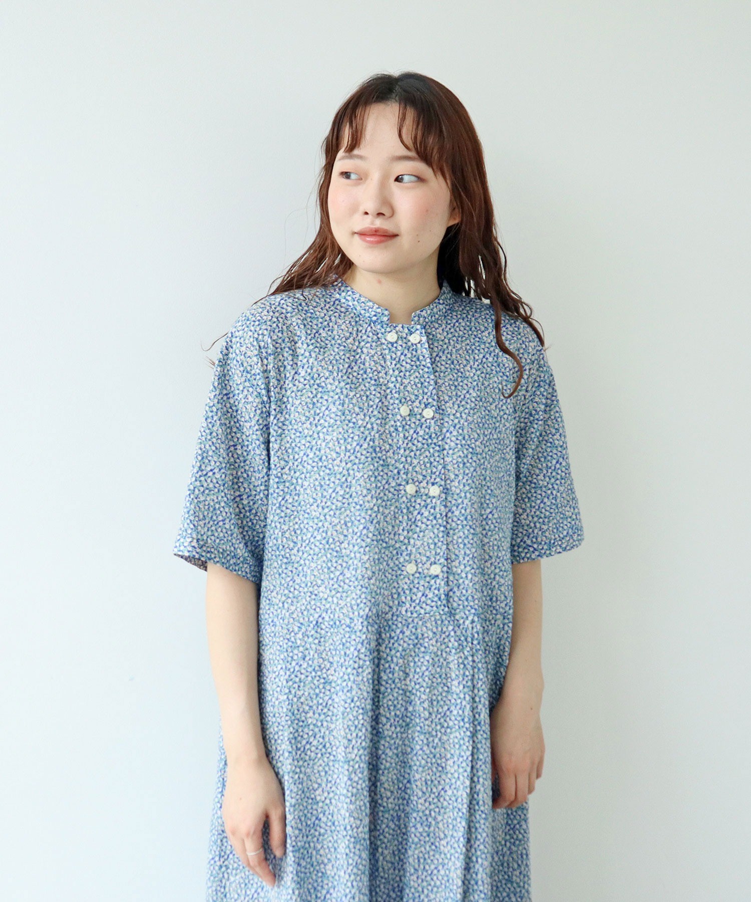 AMBIDEX Store 【予約販売】○【WEB限定カラー】小花柄 ダブルボタン