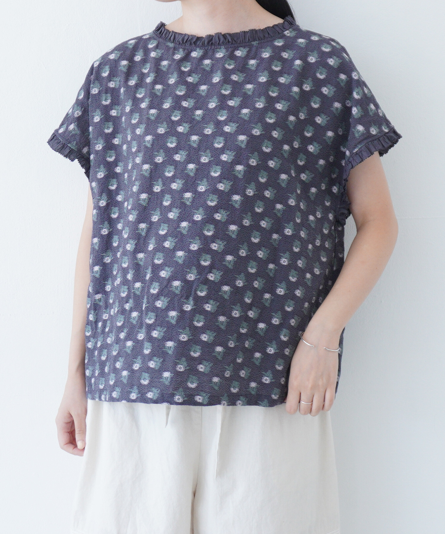 bibiy 正規品　CLARISSA TOP フリルブラウス TOPS｜Bibiy.