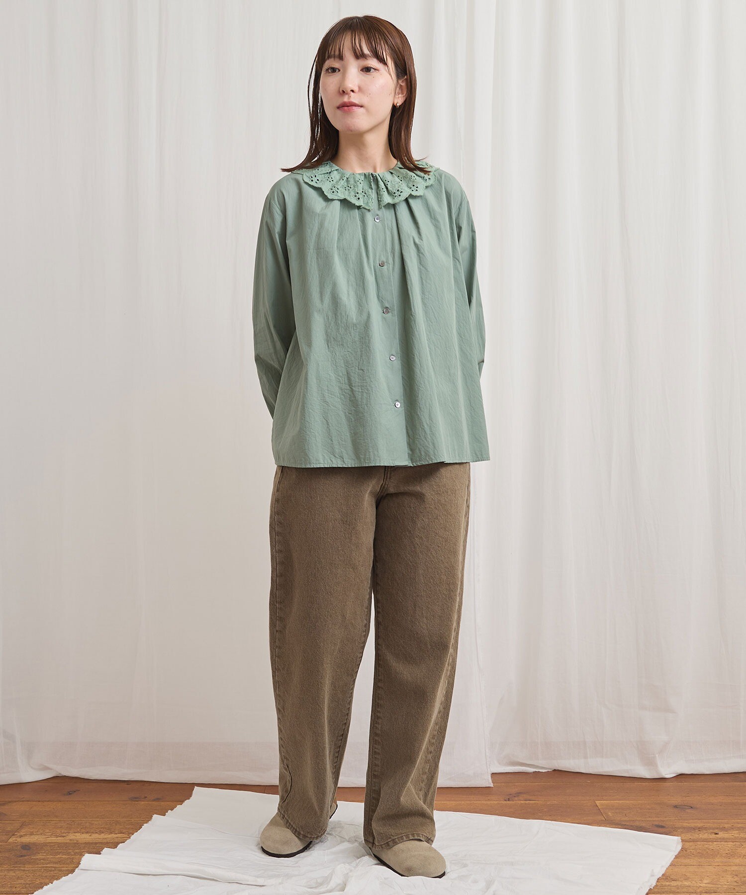 AMBIDEX Store 〇Ann blouse(F シロ): l'atelier du savon