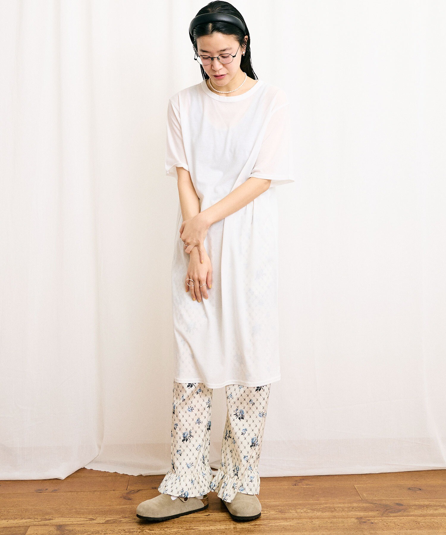 AMBIDEX Store 【予約販売】〇simple through long Tshirt(F