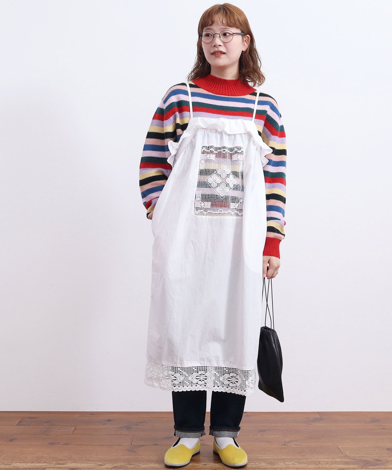 AMBIDEX Store ○Tuscany lace apron dress(F シロ): l'atelier du savon