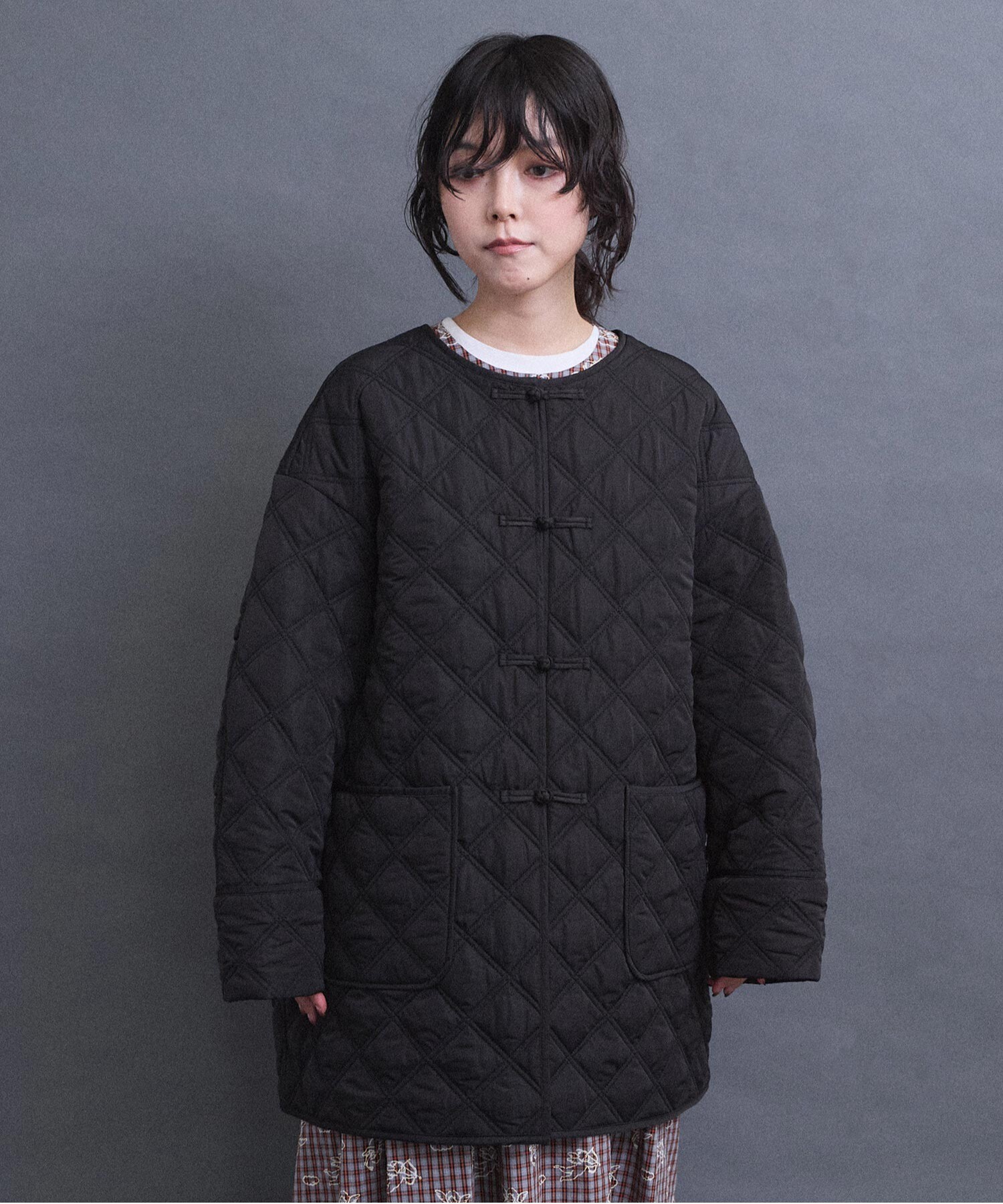 AMBIDEX Store QUILTING CHINA coat(F クロ): l'atelier du savon