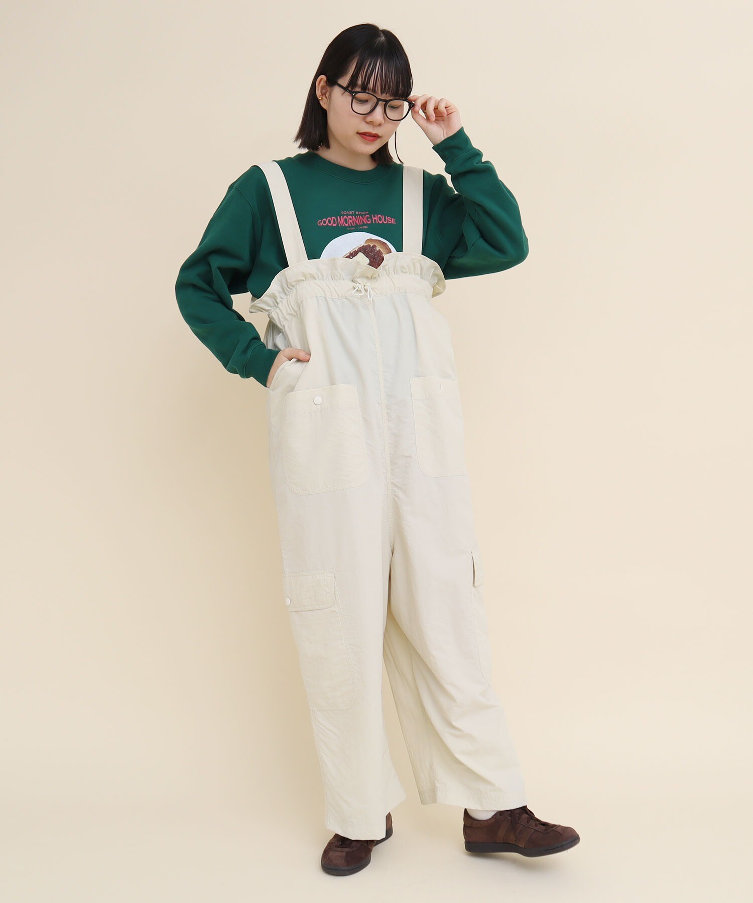 AMBIDEX Store ○○NYLON pocket overall(F コン): l'atelier du savon