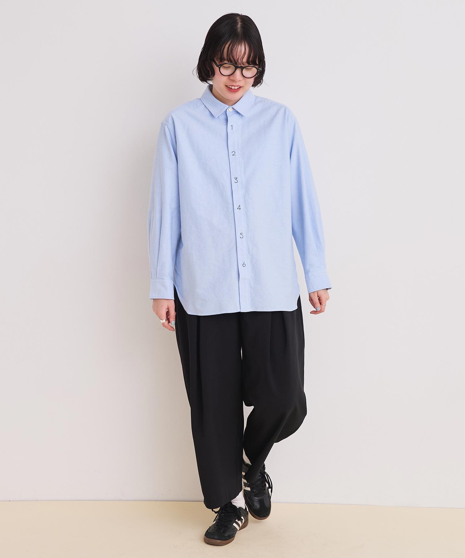 AMBIDEX Store ○BOX タックパンツ(F クロ): l'atelier du savon