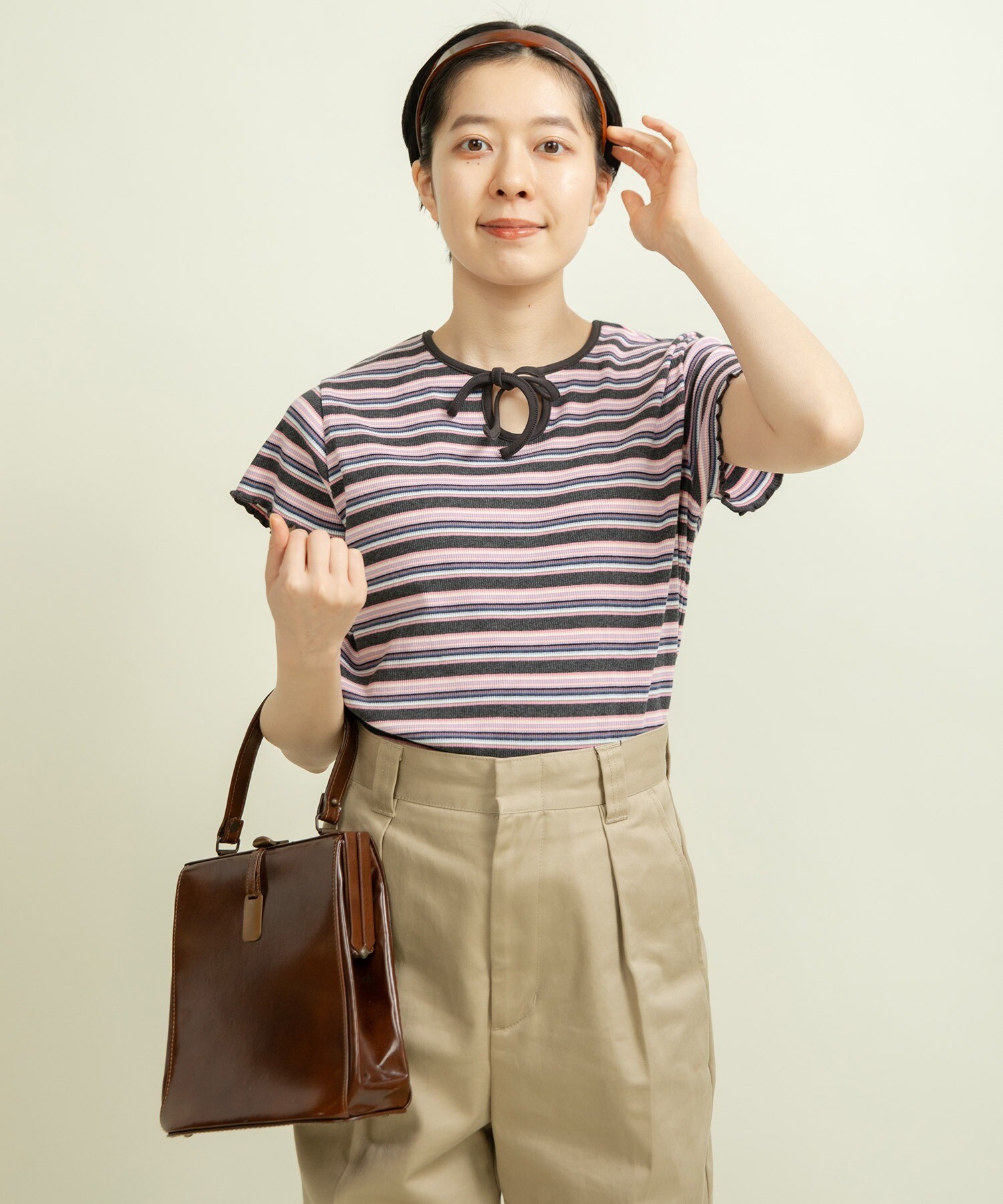 モデル:身長158cm