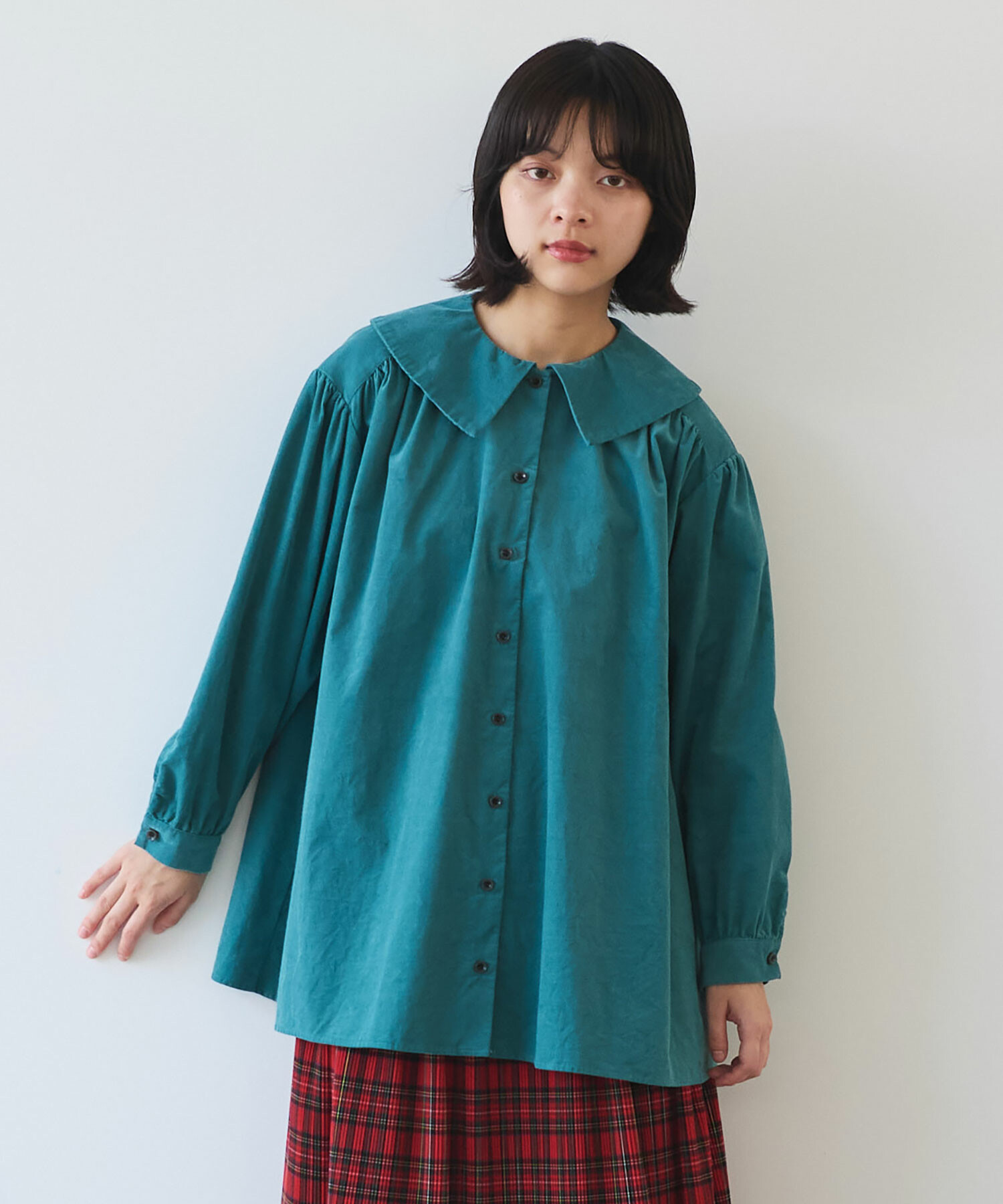 ※あ【新品】UNIONINI ユニオニーニ ゴーデュロイ ブラウス Junior - UNIONINI