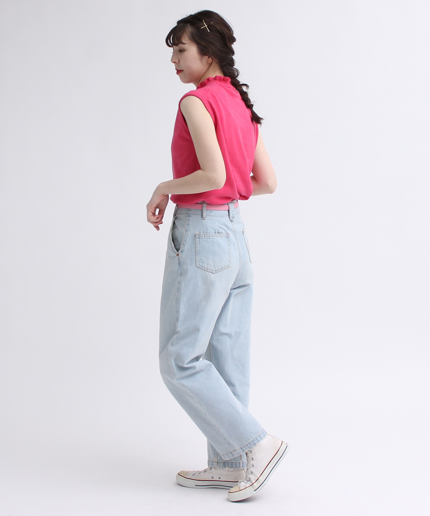 モデル 161cm size:S