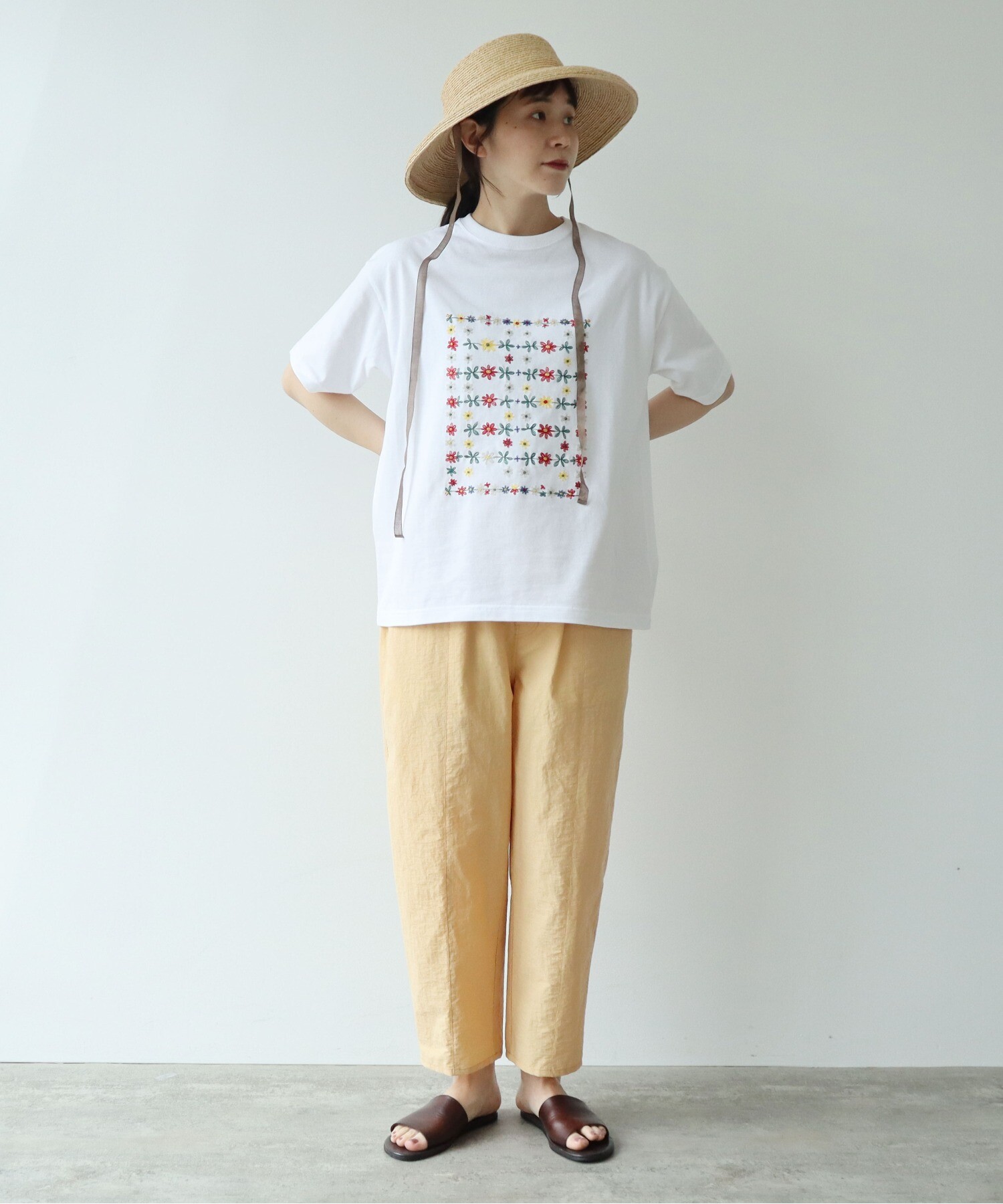 AMBIDEX Store 〇ワッシャー コットンナイロン コクーンパンツ(F 