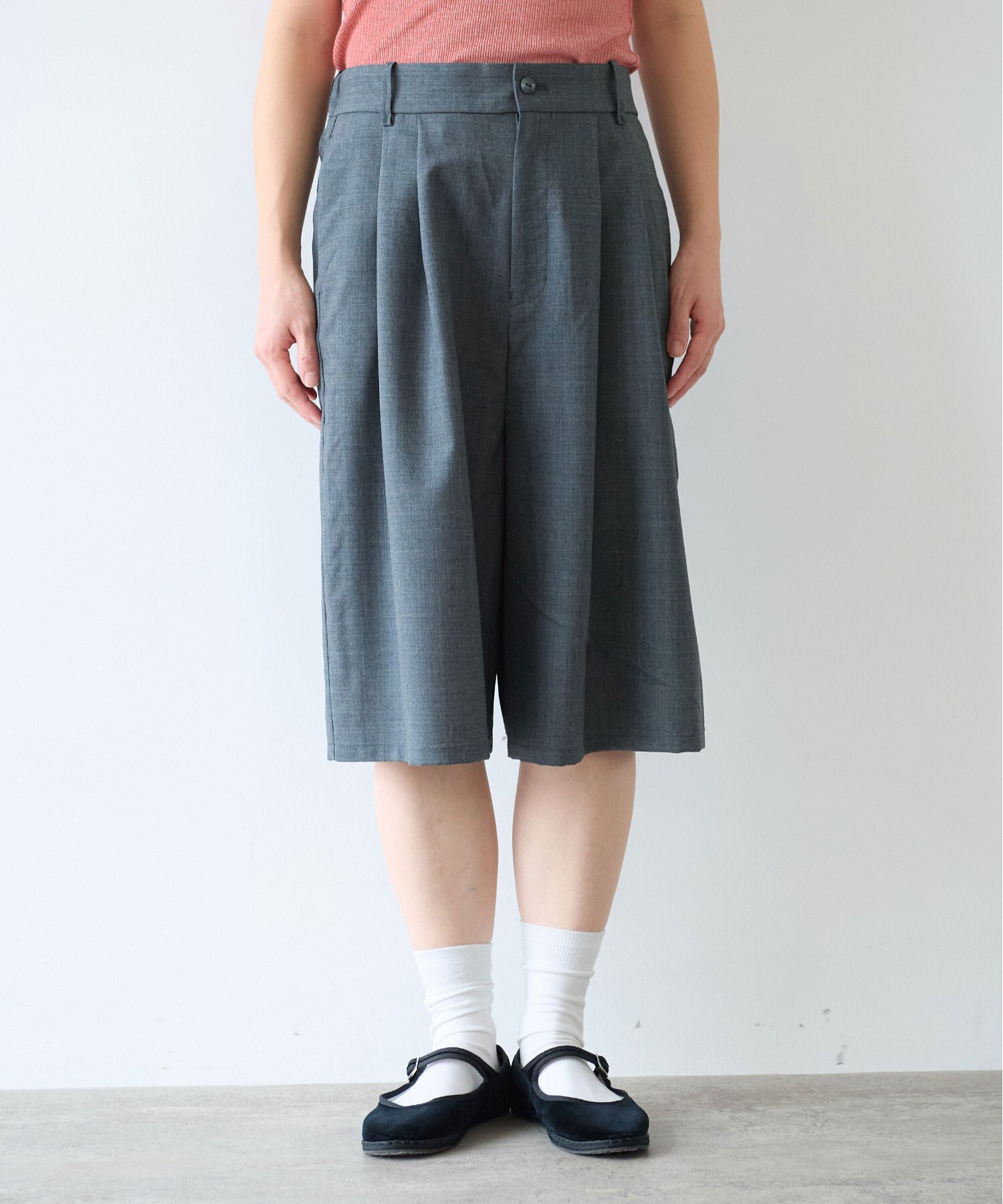 AMBIDEX Store ○ウォッシャブルサマーウール ハーフパンツ(F