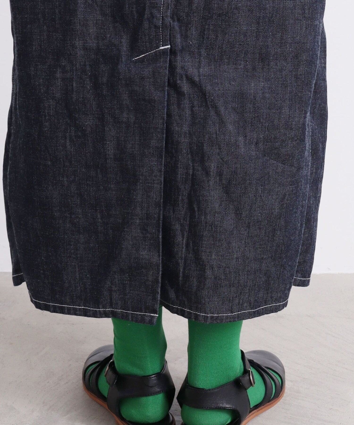 AMBIDEX Store △Cotton denim drawstrings スカート(F コン): yuni