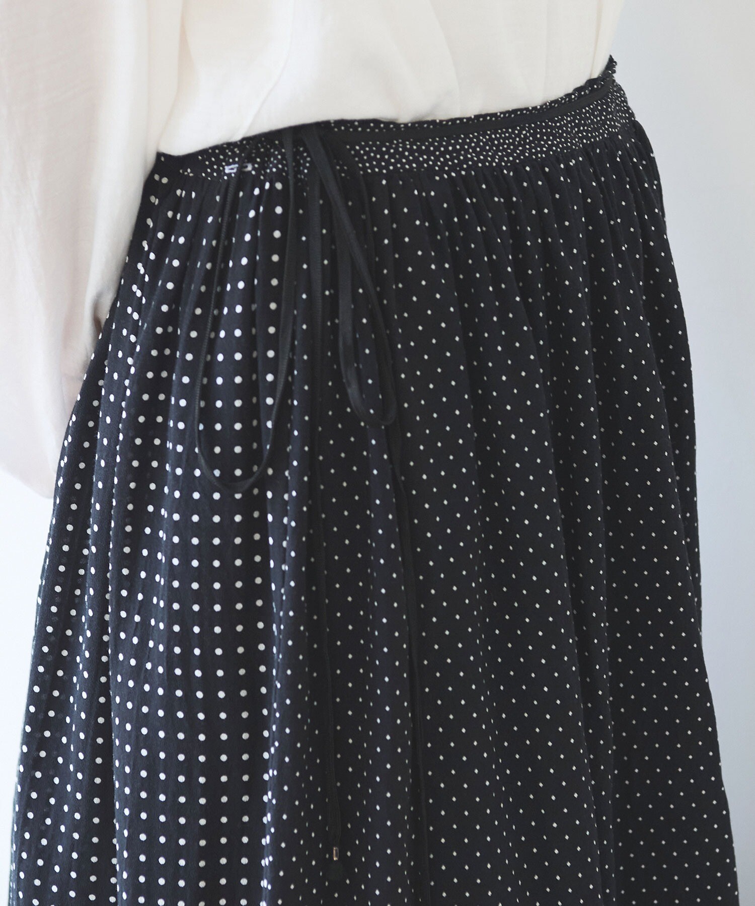 AMBIDEX Store ○○dot print wrap スカート (F マルチドット): yuni