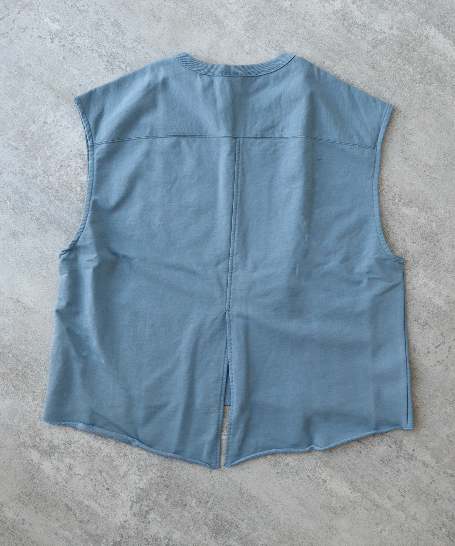 AMBIDEX Store ○DEPEND裏毛ベスト(F CHARCOAL): FLAT-cic-HATENA