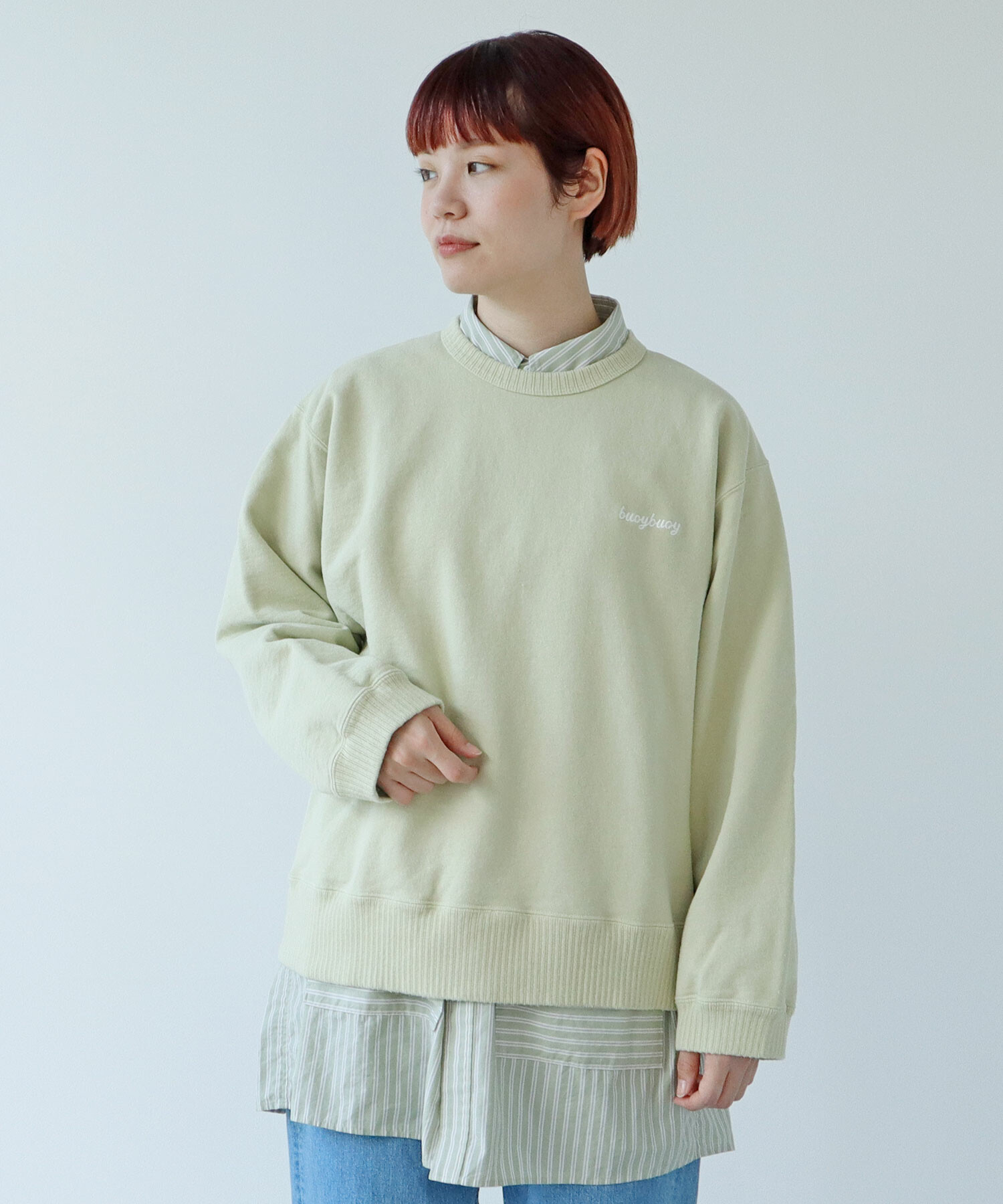 期間限定送料無料】 SHEEPYCLOTH アイボリーグレー ミニ裏毛 くま 