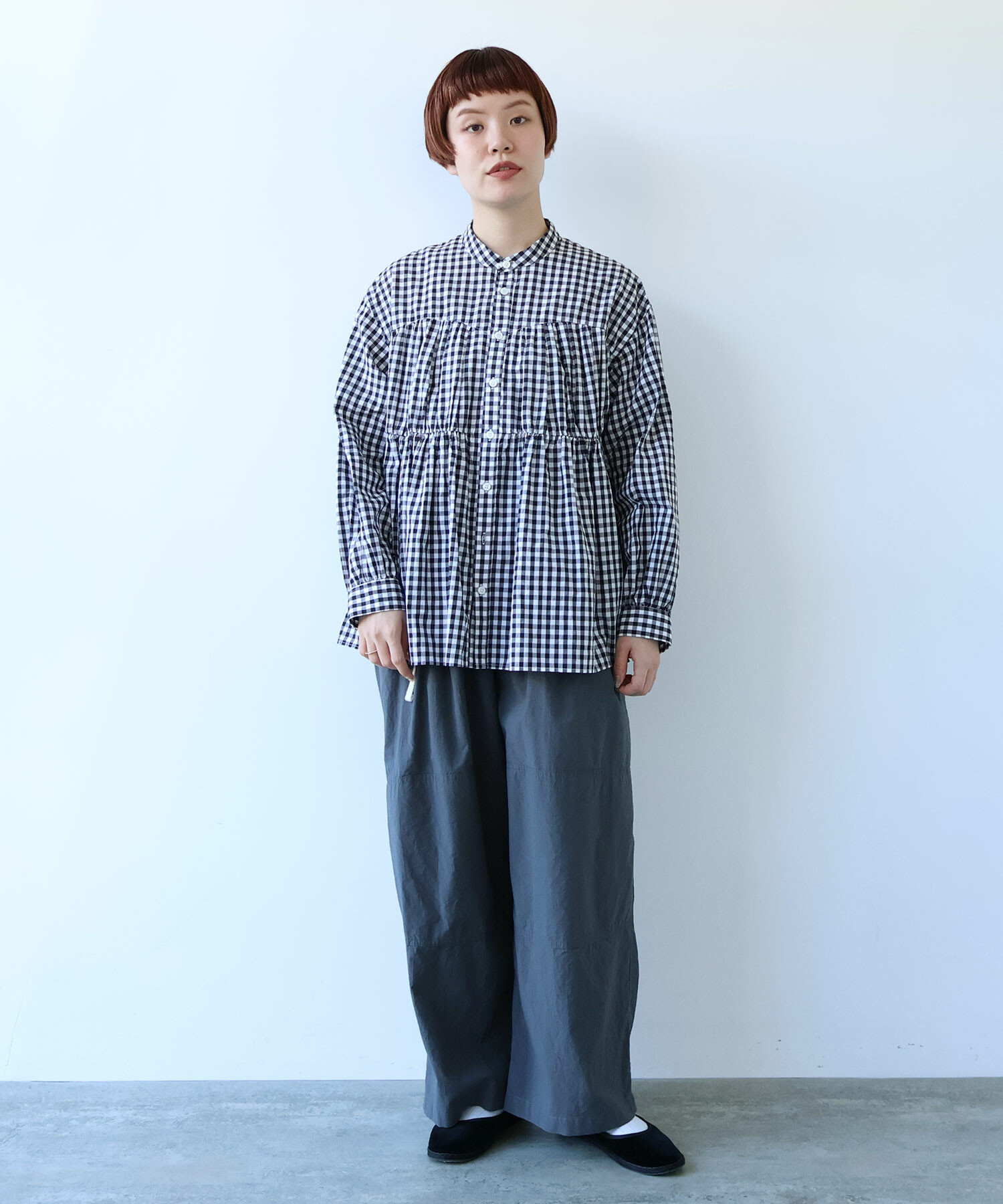 AMBIDEX Store ○ORGANIC LIP-STOP GURKA パンツ(F WHITE): buoybuoy