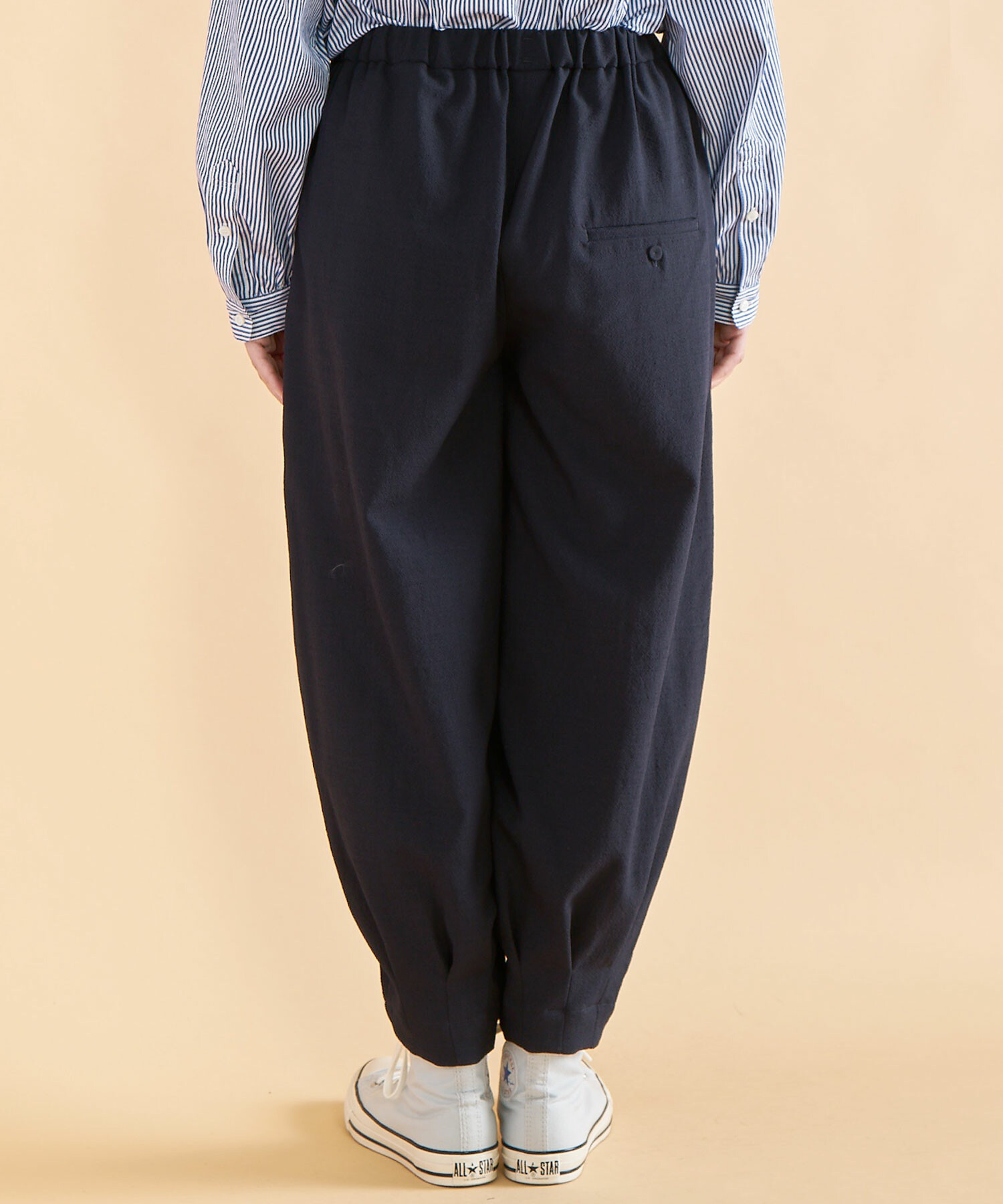 AMBIDEX Store ○3タックパンツ(F NAVY): FLAT-cic-HATENA