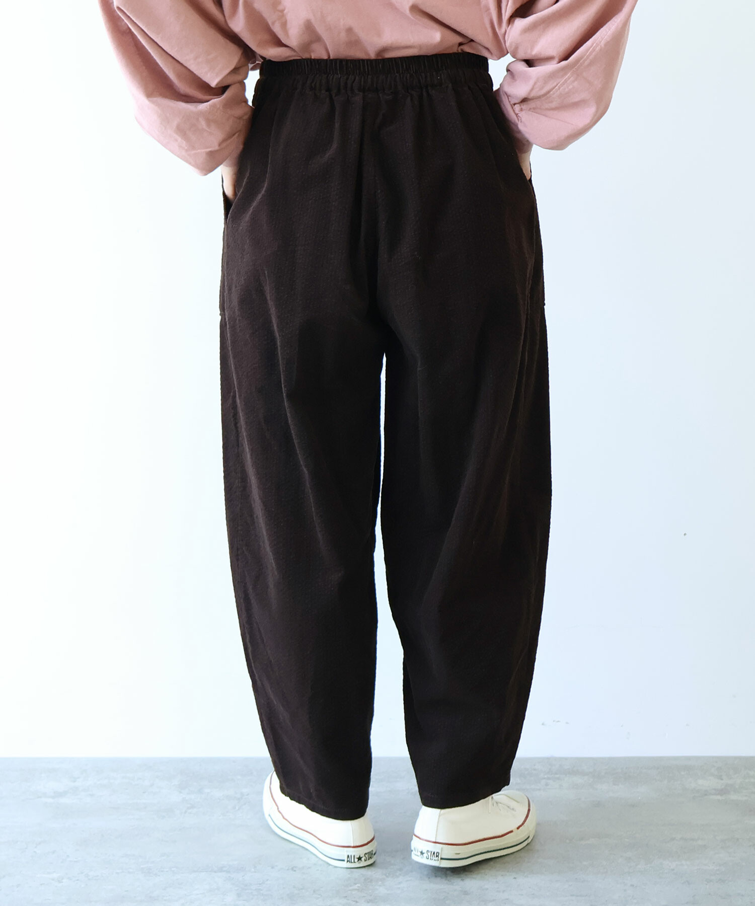 AMBIDEX Store ○VINTAGE RIPPLE CURVE パンツ(F RED): buoybuoy