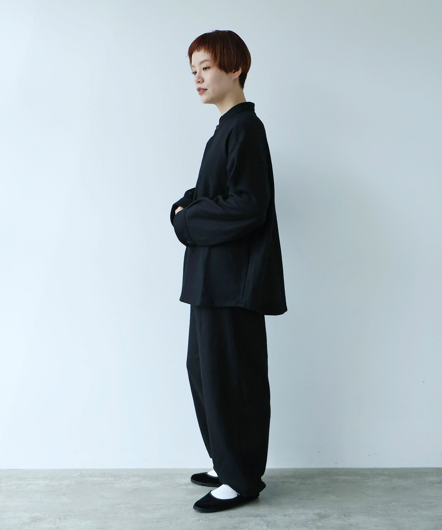 AMBIDEX Store ○スムースソフト圧縮WOOL パンツ(F TOP GREY): buoybuoy